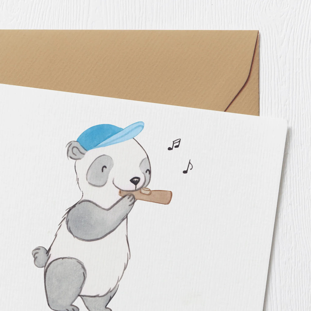 Personalized Deluxe Card Panda Kazoo Personalisierte Hochzeitskarte, Personalisierte Geburtstagskarte, Personalisierte Karte, Grußkarte selber drucken, Grußkarte mit persönlichen Nachrichten, Grußkarte als Geldgeschenk, Grußkarten personalisiert, Personalisierte Einladungskarte, Grußkarte mit Namen, Grußkarte selbst gestalten, Personalisierte Grußkarte, Personalisiertere Klappkarte, Personalisierte Glückwunschkarte, Instrumente, Geschenke Musiker, Musikliebhaber, Spaß, Mundsingen, Trommel, Freizeit, Panda, Kazoo