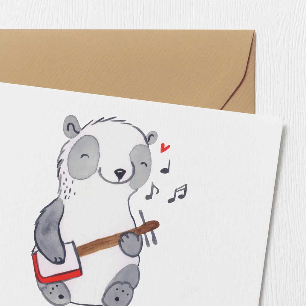 Personalized Deluxe Card Panda Shamisen Grußkarte mit persönlichen Nachrichten, Personalisierte Einladungskarte, Grußkarte mit Namen, Personalisierte Geburtstagskarte, Grußkarte selber drucken, Personalisierte Glückwunschkarte, Grußkarten personalisiert, Personalisierte Karte, Personalisiertere Klappkarte, Personalisierte Grußkarte, Grußkarte selbst gestalten, Personalisierte Hochzeitskarte, Grußkarte als Geldgeschenk, Instrumente, Geschenke Musiker, Musikliebhaber, China, Panda, Laute, Shamisen, Traditionsmusik