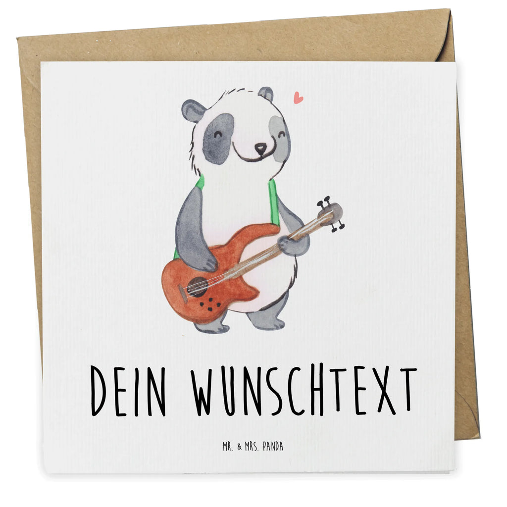 Personalisierte Deluxe Karte Panda Bassgitarre Personalisierte Geburtstagskarte, Personalisierte Einladungskarte, Grußkarte selber drucken, Personalisierte Hochzeitskarte, Personalisierte Glückwunschkarte, Grußkarte als Geldgeschenk, Personalisierte Karte, Grußkarte selbst gestalten, Grußkarte mit Namen, Personalisiertere Klappkarte, Personalisierte Grußkarte, Grußkarten personalisiert, Grußkarte mit persönlichen Nachrichten, Instrumente, Geschenke Musiker, Musikliebhaber, Bassgitarre, E-Bass, Panda, Band, Verstärker