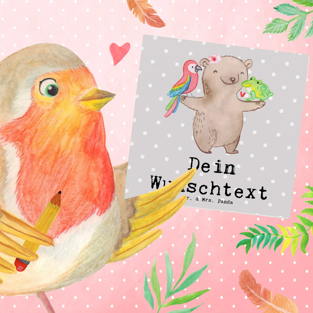 Personalized Deluxe Card Animal Keeper Heart Personalisierte Einladungskarte, Personalisiertere Klappkarte, Grußkarte mit Namen, Personalisierte Grußkarte, Personalisierte Hochzeitskarte, Grußkarte selbst gestalten, Grußkarte mit persönlichen Nachrichten, Personalisierte Geburtstagskarte, Personalisierte Glückwunschkarte, Personalisierte Karte, Grußkarte als Geldgeschenk, Grußkarten personalisiert, Grußkarte selber drucken, Beruf, Ausbildung, Jubiläum, Abschied, Rente, Kollege, Kollegin, Geschenk, Schenken, Arbeitskollege, Mitarbeiter, Firma, Danke, Dankeschön