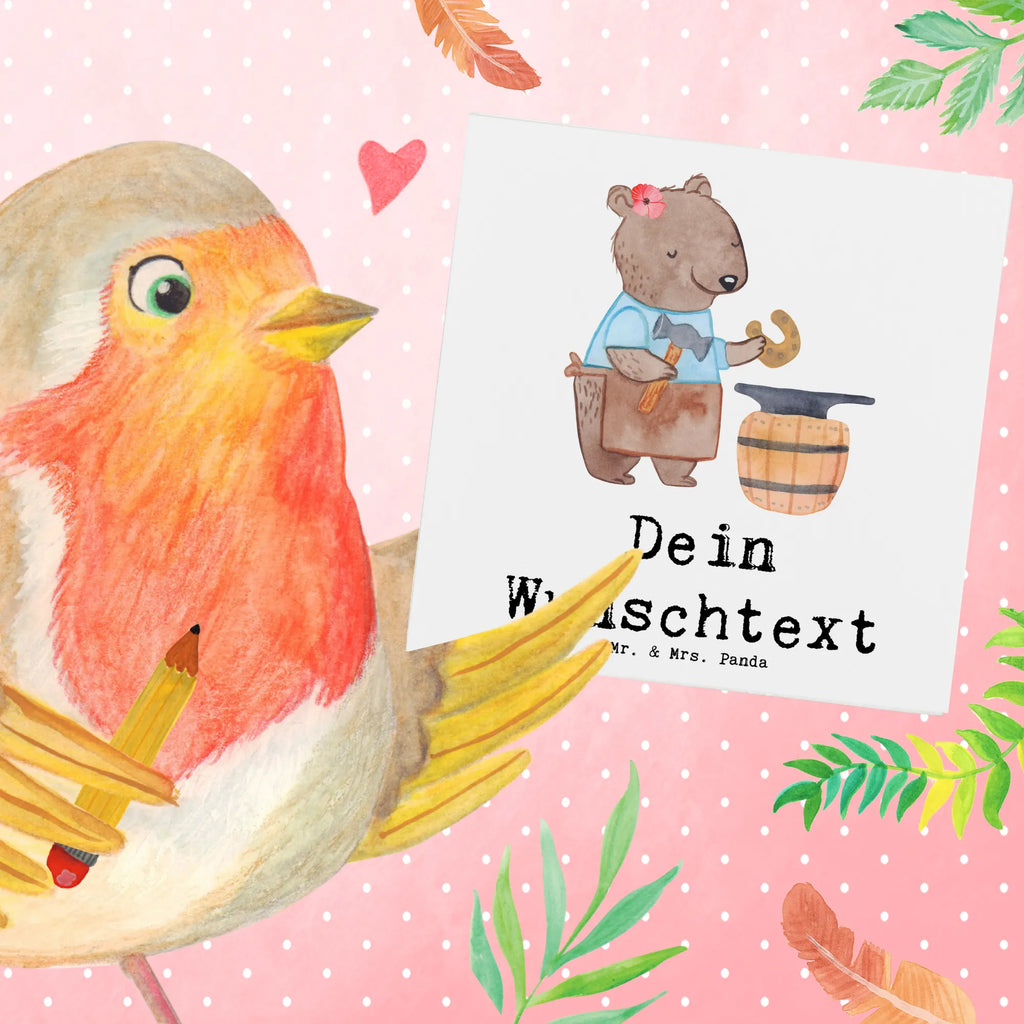 Personalisierte Deluxe Karte Schmiedin Herz Grußkarten personalisiert, Grußkarte selber drucken, Grußkarte mit Namen, Personalisierte Glückwunschkarte, Grußkarte selbst gestalten, Personalisiertere Klappkarte, Personalisierte Hochzeitskarte, Grußkarte als Geldgeschenk, Personalisierte Einladungskarte, Personalisierte Karte, Personalisierte Grußkarte, Grußkarte mit persönlichen Nachrichten, Personalisierte Geburtstagskarte, Beruf, Ausbildung, Jubiläum, Abschied, Rente, Kollege, Kollegin, Geschenk, Schenken, Arbeitskollege, Mitarbeiter, Firma, Danke, Dankeschön