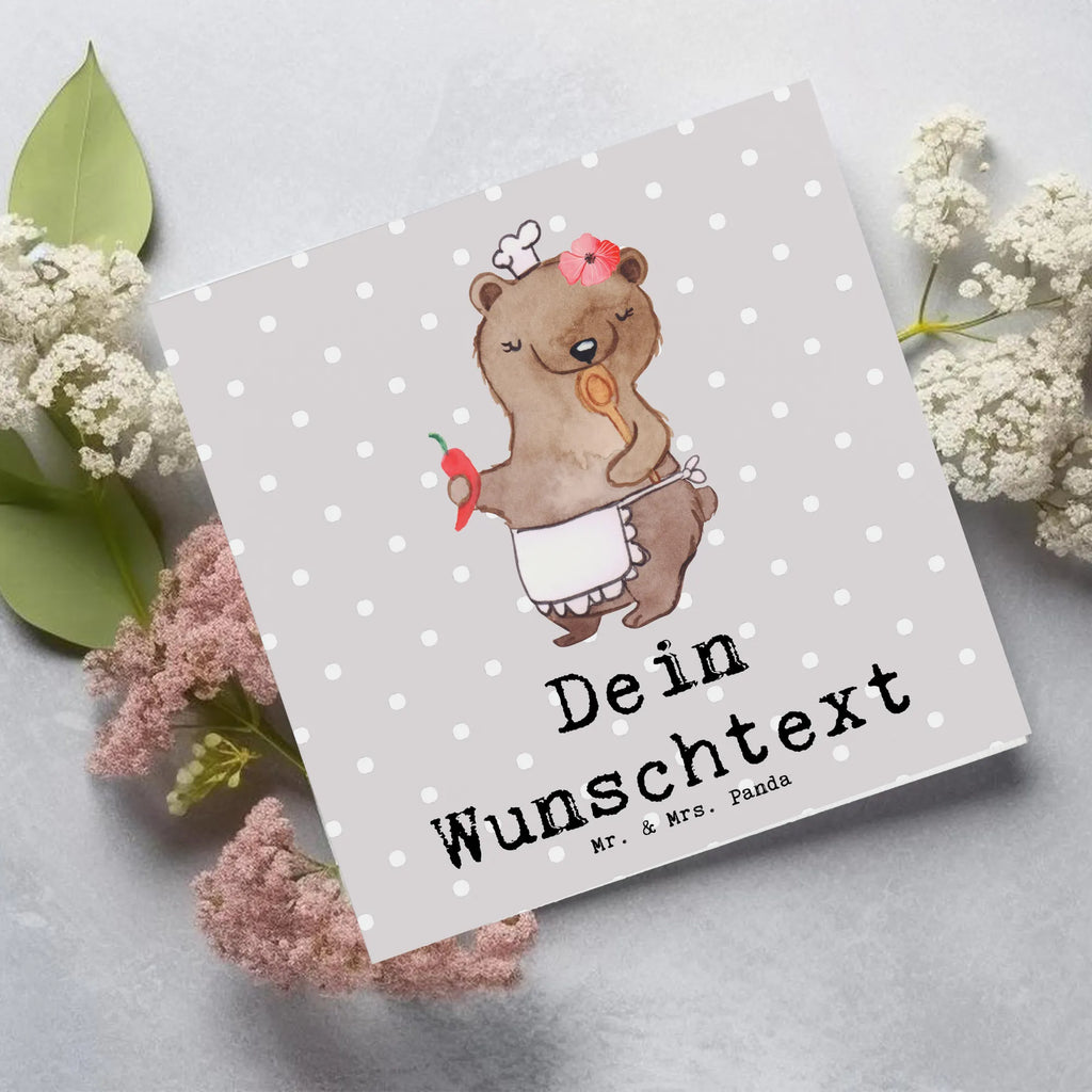 Personalized Deluxe Card Chef Heart Personalisierte Hochzeitskarte, Personalisierte Karte, Personalisierte Grußkarte, Personalisiertere Klappkarte, Grußkarte selber drucken, Grußkarte mit persönlichen Nachrichten, Grußkarten personalisiert, Grußkarte selbst gestalten, Personalisierte Glückwunschkarte, Personalisierte Geburtstagskarte, Grußkarte mit Namen, Personalisierte Einladungskarte, Grußkarte als Geldgeschenk, Beruf, Ausbildung, Jubiläum, Abschied, Rente, Kollege, Kollegin, Geschenk, Schenken, Arbeitskollege, Mitarbeiter, Firma, Danke, Dankeschön, Köchin, Fernsehköchin, Sterneköchin, Küchenchefin, Küchenmeisterin, Schiffsköchin, Chefköchin, Restaurant