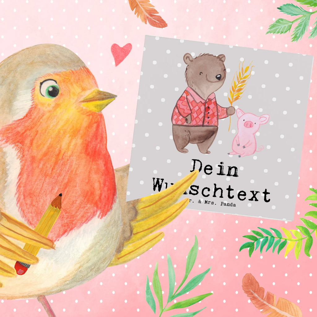 Personalized Deluxe Card Farmer heart Personalisierte Grußkarte, Grußkarten personalisiert, Grußkarte mit persönlichen Nachrichten, Personalisierte Hochzeitskarte, Personalisierte Geburtstagskarte, Personalisiertere Klappkarte, Grußkarte selbst gestalten, Grußkarte selber drucken, Personalisierte Glückwunschkarte, Grußkarte mit Namen, Grußkarte als Geldgeschenk, Personalisierte Karte, Personalisierte Einladungskarte, Beruf, Ausbildung, Jubiläum, Abschied, Rente, Kollege, Kollegin, Geschenk, Schenken, Arbeitskollege, Mitarbeiter, Firma, Danke, Dankeschön, Agronom, Landwirt; Bauer, Bauernhof, Farmer, Tierwirt