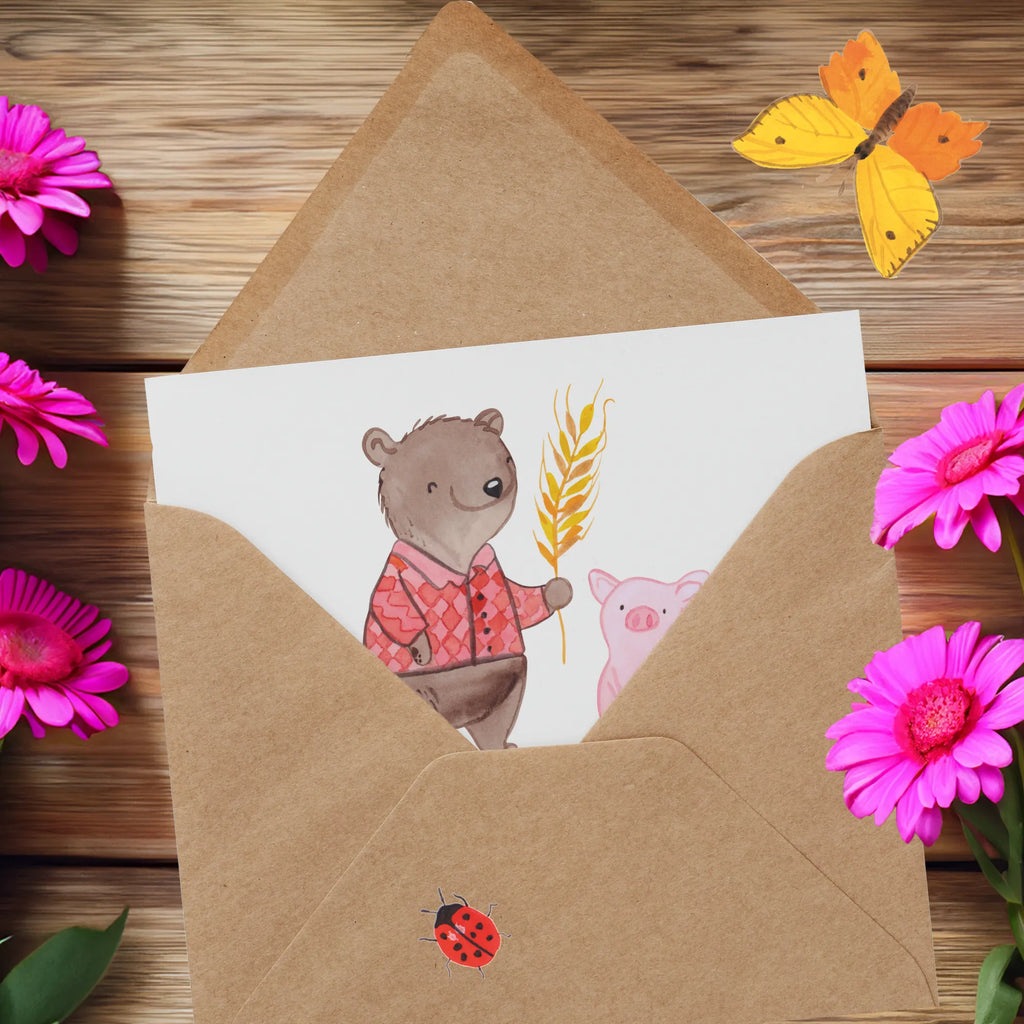 Personalized Deluxe Card Farmer heart Personalisierte Grußkarte, Grußkarten personalisiert, Grußkarte mit persönlichen Nachrichten, Personalisierte Hochzeitskarte, Personalisierte Geburtstagskarte, Personalisiertere Klappkarte, Grußkarte selbst gestalten, Grußkarte selber drucken, Personalisierte Glückwunschkarte, Grußkarte mit Namen, Grußkarte als Geldgeschenk, Personalisierte Karte, Personalisierte Einladungskarte, Beruf, Ausbildung, Jubiläum, Abschied, Rente, Kollege, Kollegin, Geschenk, Schenken, Arbeitskollege, Mitarbeiter, Firma, Danke, Dankeschön, Agronom, Landwirt; Bauer, Bauernhof, Farmer, Tierwirt