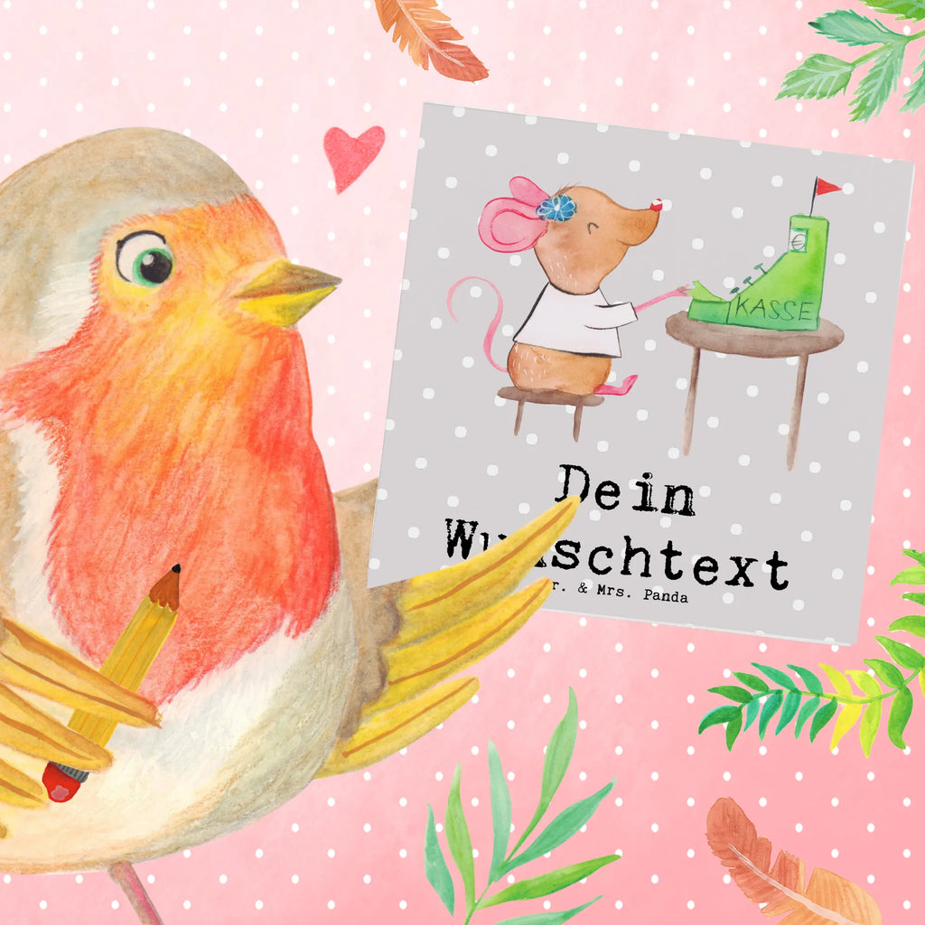 Personalisierte Deluxe Karte Kassiererin Herz Grußkarte selber drucken, Grußkarte mit Namen, Personalisiertere Klappkarte, Grußkarte mit persönlichen Nachrichten, Grußkarten personalisiert, Personalisierte Glückwunschkarte, Personalisierte Einladungskarte, Personalisierte Grußkarte, Personalisierte Geburtstagskarte, Grußkarte selbst gestalten, Personalisierte Hochzeitskarte, Personalisierte Karte, Grußkarte als Geldgeschenk, Beruf, Ausbildung, Jubiläum, Abschied, Rente, Kollege, Kollegin, Geschenk, Schenken, Arbeitskollege, Mitarbeiter, Firma, Danke, Dankeschön, Kassenwartin, Kassiererin, Mitarbeiterin Kasse