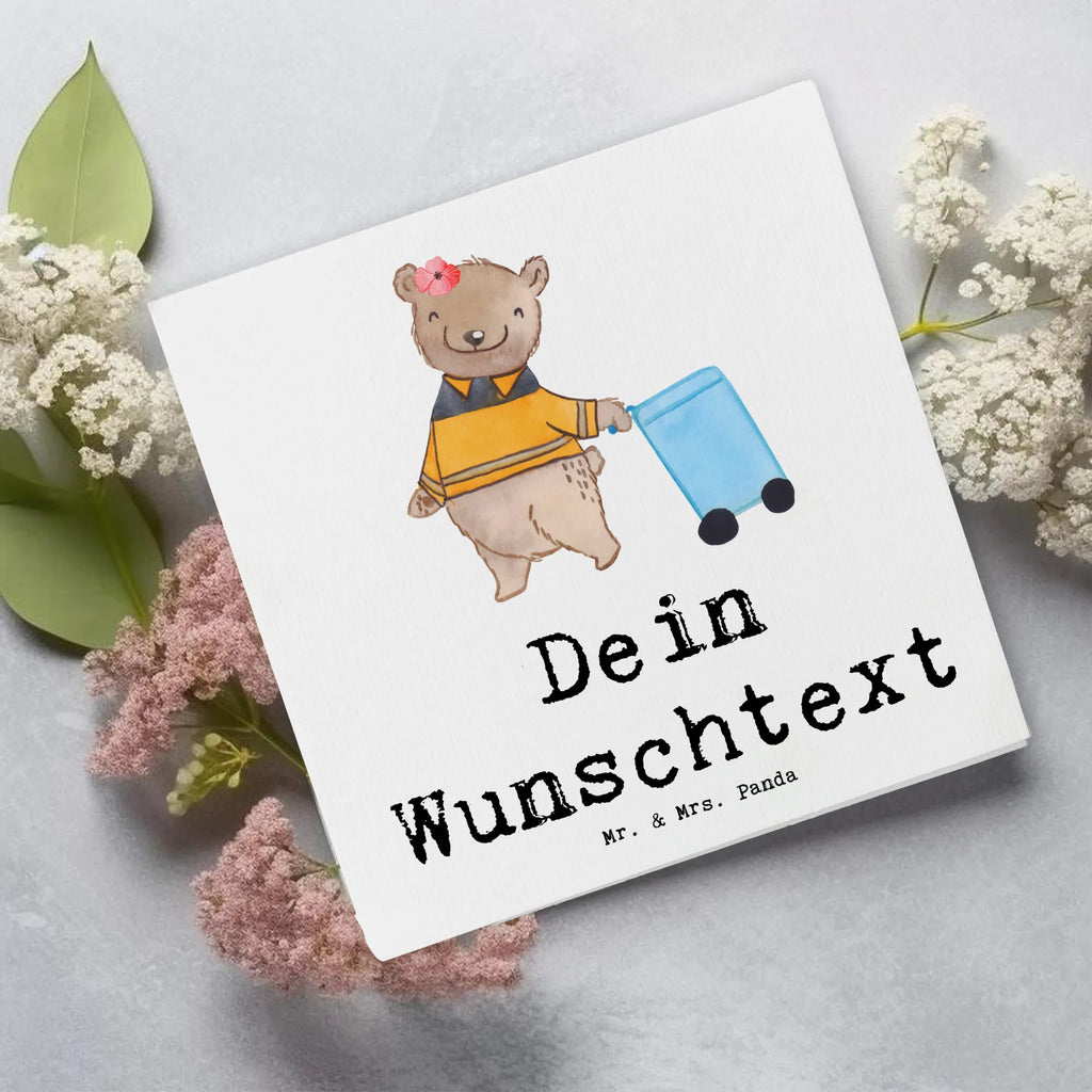 Personalisierte Deluxe Karte Fachkraft - Kreislauf- und Abfallwirtschaft Herz Personalisierte Glückwunschkarte, Grußkarte selber drucken, Personalisierte Karte, Personalisierte Grußkarte, Grußkarte selbst gestalten, Grußkarten personalisiert, Grußkarte als Geldgeschenk, Personalisiertere Klappkarte, Grußkarte mit Namen, Personalisierte Einladungskarte, Personalisierte Hochzeitskarte, Personalisierte Geburtstagskarte, Grußkarte mit persönlichen Nachrichten, Beruf, Ausbildung, Jubiläum, Abschied, Rente, Kollege, Kollegin, Geschenk, Schenken, Arbeitskollege, Mitarbeiter, Firma, Danke, Dankeschön, Müllfahrer, Kehrichtmann, Müllwerker, Fachkraft Kreislauf- und Abfallwirtschaft, Müllentsorger, Müllmann
