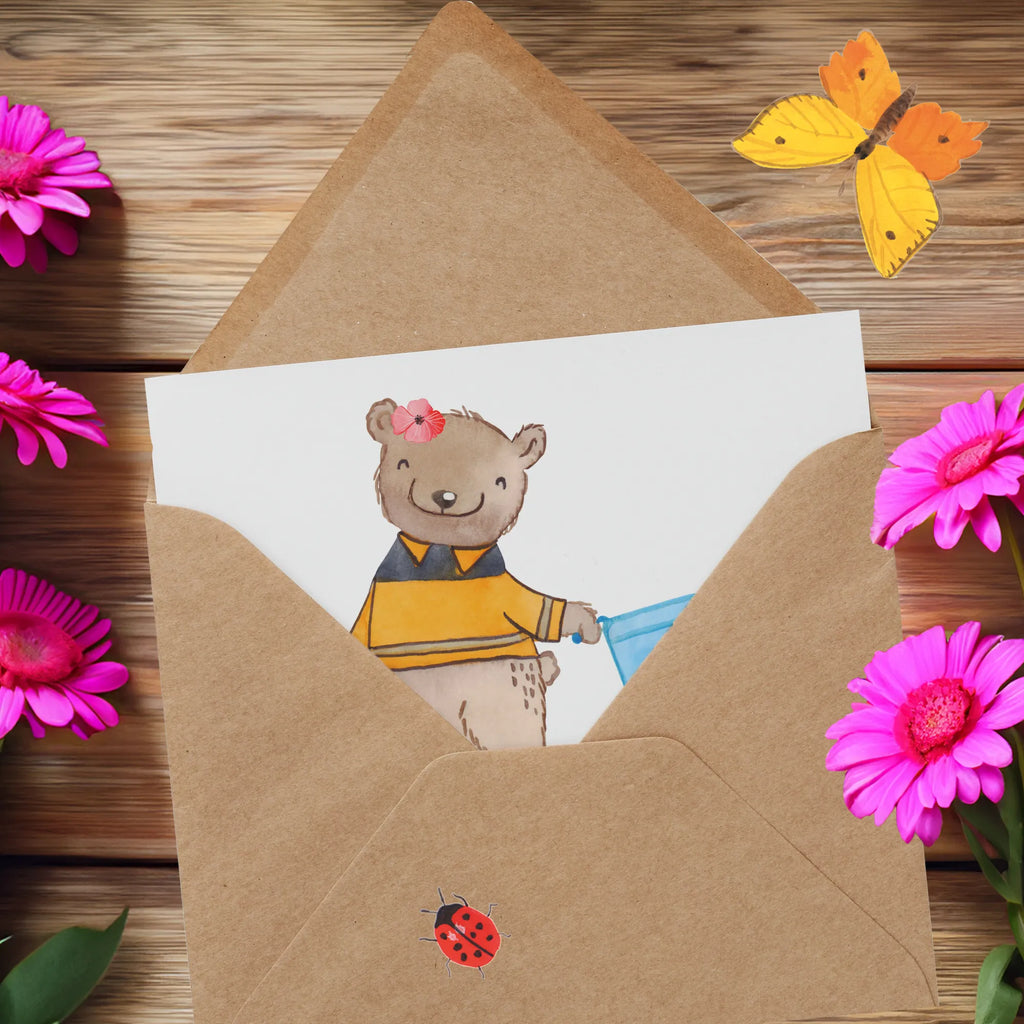 Personalized Deluxe Card female garbage collector Heart Personalisierte Grußkarte, Grußkarte selber drucken, Personalisiertere Klappkarte, Personalisierte Glückwunschkarte, Personalisierte Geburtstagskarte, Grußkarten personalisiert, Grußkarte mit Namen, Personalisierte Karte, Grußkarte selbst gestalten, Personalisierte Einladungskarte, Grußkarte mit persönlichen Nachrichten, Grußkarte als Geldgeschenk, Personalisierte Hochzeitskarte, Beruf, Ausbildung, Jubiläum, Abschied, Rente, Kollege, Kollegin, Geschenk, Schenken, Arbeitskollege, Mitarbeiter, Firma, Danke, Dankeschön, Müllentsorgerin, Müllfahreriin, Müllwerkerin, Kehrichtfrau, Müllfrau, Fachkraft Kreislauf- und Abfallwirtschaft