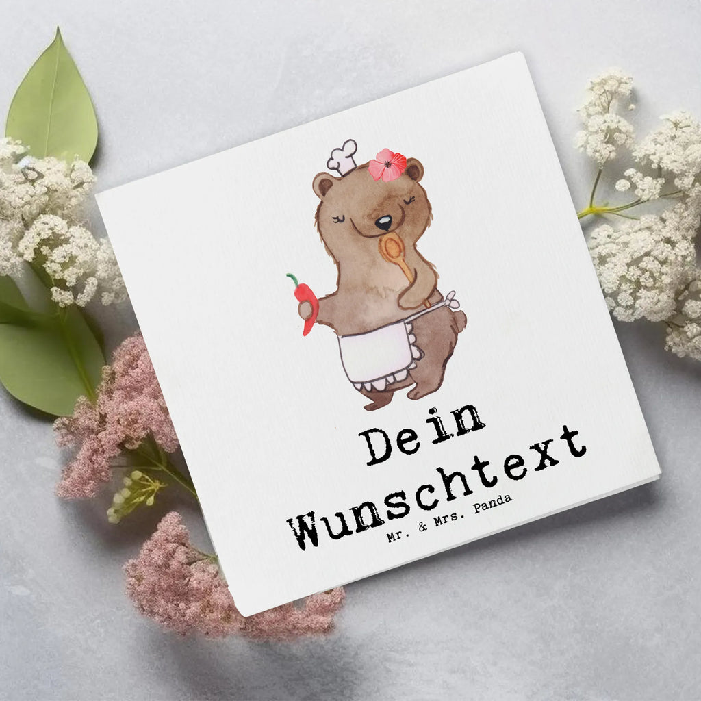 Personalized Deluxe Card Chef Heart Personalisierte Hochzeitskarte, Personalisierte Karte, Personalisierte Grußkarte, Personalisiertere Klappkarte, Grußkarte selber drucken, Grußkarte mit persönlichen Nachrichten, Grußkarten personalisiert, Grußkarte selbst gestalten, Personalisierte Glückwunschkarte, Personalisierte Geburtstagskarte, Grußkarte mit Namen, Personalisierte Einladungskarte, Grußkarte als Geldgeschenk, Beruf, Ausbildung, Jubiläum, Abschied, Rente, Kollege, Kollegin, Geschenk, Schenken, Arbeitskollege, Mitarbeiter, Firma, Danke, Dankeschön, Köchin, Fernsehköchin, Sterneköchin, Küchenchefin, Küchenmeisterin, Schiffsköchin, Chefköchin, Restaurant