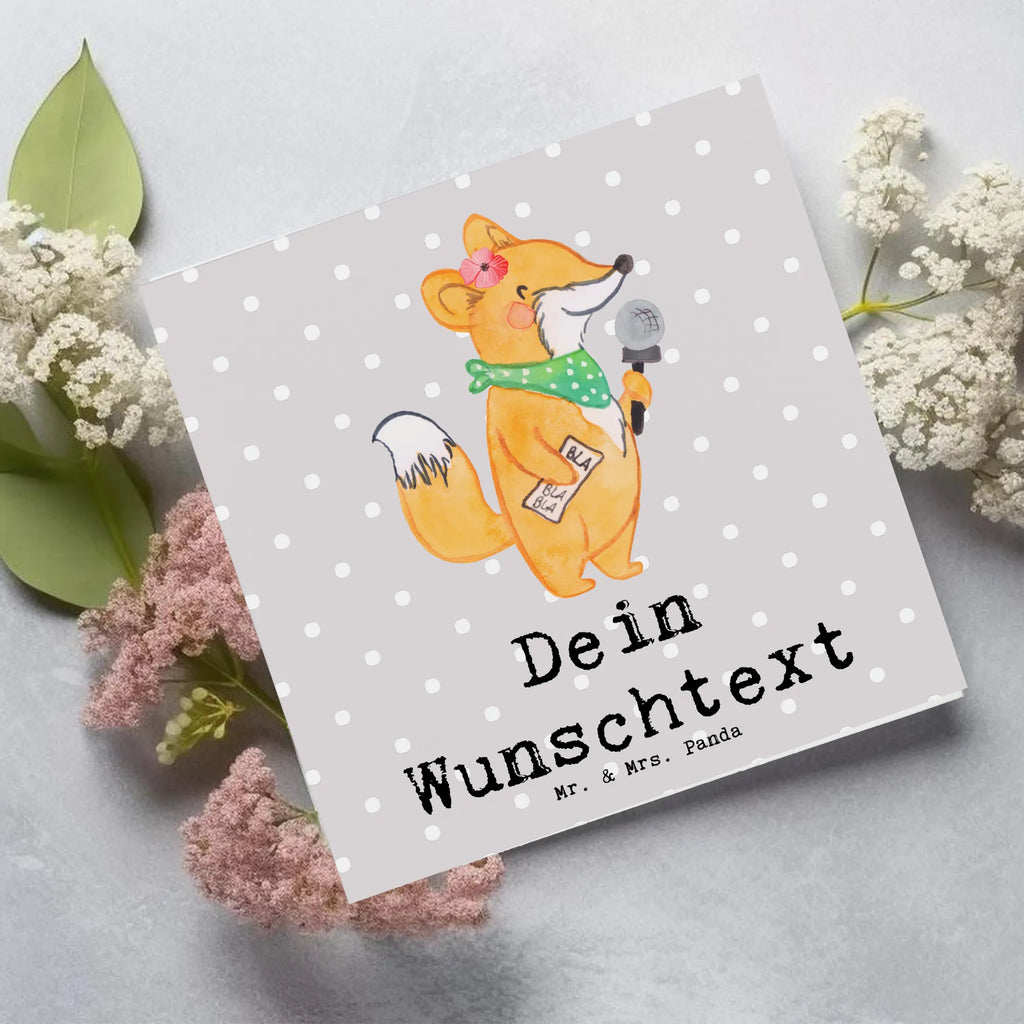 Personalized Deluxe Card journalist Heart Grußkarte selbst gestalten, Personalisierte Einladungskarte, Grußkarte als Geldgeschenk, Grußkarte mit persönlichen Nachrichten, Grußkarte mit Namen, Personalisierte Geburtstagskarte, Personalisierte Grußkarte, Grußkarte selber drucken, Personalisiertere Klappkarte, Personalisierte Glückwunschkarte, Grußkarten personalisiert, Personalisierte Hochzeitskarte, Personalisierte Karte, Beruf, Ausbildung, Jubiläum, Abschied, Rente, Kollege, Kollegin, Geschenk, Schenken, Arbeitskollege, Mitarbeiter, Firma, Danke, Dankeschön, Redakteurin, Journalistin, Pressebüro, Reporterin, Studium