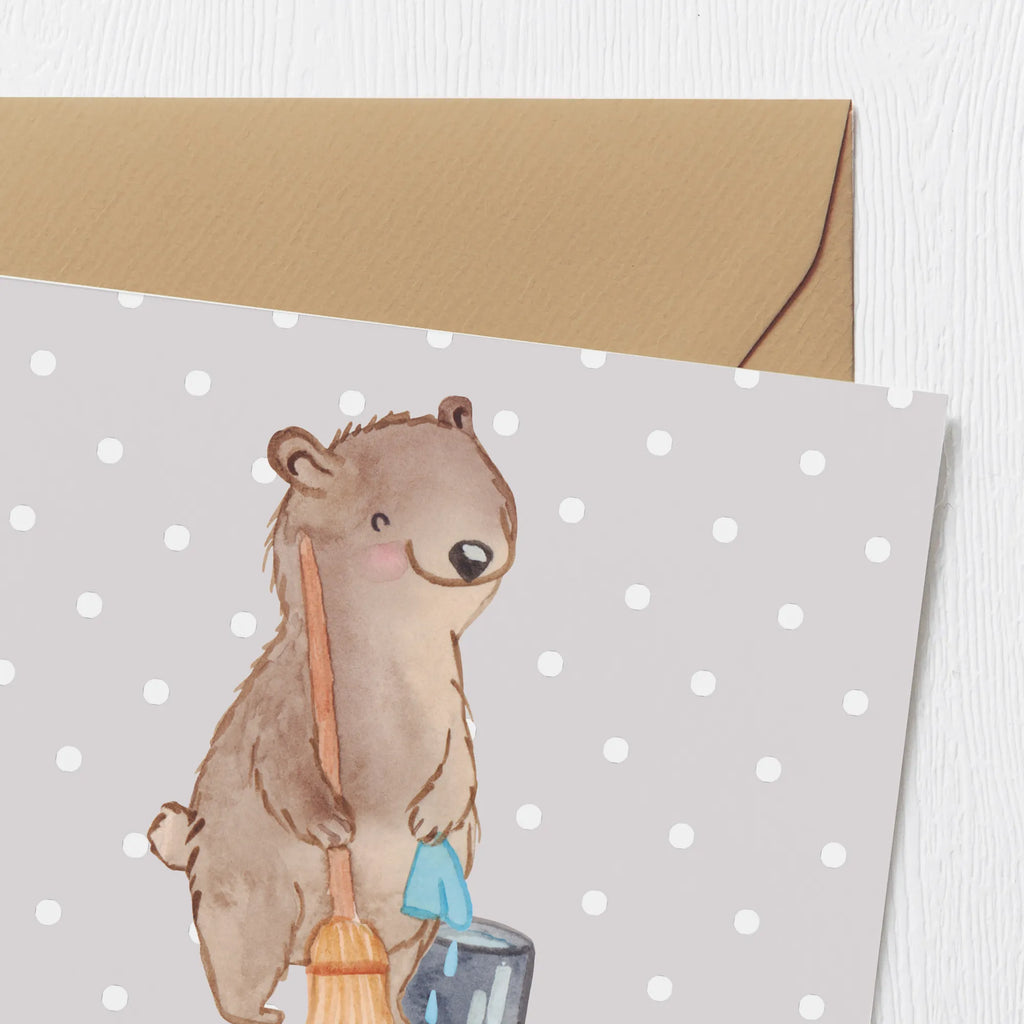 Personalized Deluxe Card cleaning lady heart Grußkarte selbst gestalten, Personalisierte Karte, Personalisierte Hochzeitskarte, Grußkarte als Geldgeschenk, Personalisierte Glückwunschkarte, Grußkarte selber drucken, Grußkarte mit Namen, Grußkarten personalisiert, Personalisierte Grußkarte, Personalisiertere Klappkarte, Personalisierte Geburtstagskarte, Personalisierte Einladungskarte, Grußkarte mit persönlichen Nachrichten, Beruf, Ausbildung, Jubiläum, Abschied, Rente, Kollege, Kollegin, Geschenk, Schenken, Arbeitskollege, Mitarbeiter, Firma, Danke, Dankeschön