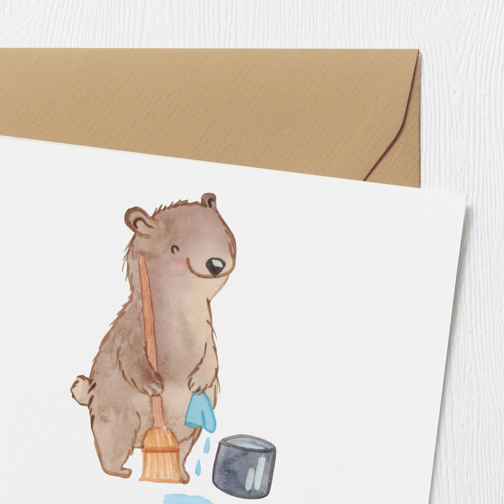 Personalized Deluxe Card cleaning lady heart Grußkarte selbst gestalten, Personalisierte Karte, Personalisierte Hochzeitskarte, Grußkarte als Geldgeschenk, Personalisierte Glückwunschkarte, Grußkarte selber drucken, Grußkarte mit Namen, Grußkarten personalisiert, Personalisierte Grußkarte, Personalisiertere Klappkarte, Personalisierte Geburtstagskarte, Personalisierte Einladungskarte, Grußkarte mit persönlichen Nachrichten, Beruf, Ausbildung, Jubiläum, Abschied, Rente, Kollege, Kollegin, Geschenk, Schenken, Arbeitskollege, Mitarbeiter, Firma, Danke, Dankeschön