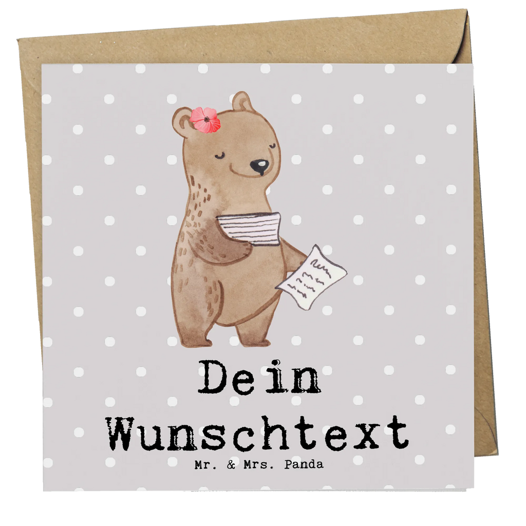 Personalized Deluxe Card Bookkeeper Heart Personalisierte Hochzeitskarte, Personalisierte Karte, Grußkarten personalisiert, Grußkarte mit persönlichen Nachrichten, Grußkarte mit Namen, Personalisierte Geburtstagskarte, Personalisierte Grußkarte, Grußkarte selber drucken, Personalisierte Einladungskarte, Grußkarte selbst gestalten, Personalisierte Glückwunschkarte, Personalisiertere Klappkarte, Grußkarte als Geldgeschenk, Beruf, Ausbildung, Jubiläum, Abschied, Rente, Kollege, Kollegin, Geschenk, Schenken, Arbeitskollege, Mitarbeiter, Firma, Danke, Dankeschön, in Bürojob, Backoffice Mitarbeiterin, Buchhalter, Angestellte