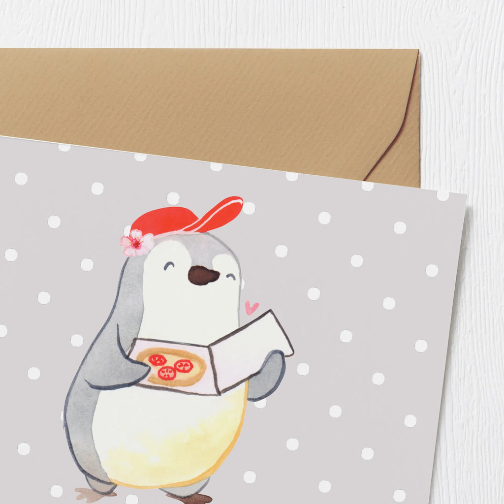 Personalized Deluxe Card Pizza maker Heart Personalisierte Glückwunschkarte, Grußkarte als Geldgeschenk, Grußkarte selbst gestalten, Grußkarten personalisiert, Grußkarte selber drucken, Grußkarte mit persönlichen Nachrichten, Personalisierte Grußkarte, Personalisierte Einladungskarte, Personalisierte Karte, Grußkarte mit Namen, Personalisierte Hochzeitskarte, Personalisiertere Klappkarte, Personalisierte Geburtstagskarte, Beruf, Ausbildung, Jubiläum, Abschied, Rente, Kollege, Kollegin, Geschenk, Schenken, Arbeitskollege, Mitarbeiter, Firma, Danke, Dankeschön, Lieferbringdienst, Pizzabringdienst, Pizzabäckerin, Lieferdienstmitarbeiterin, Pizzabotin