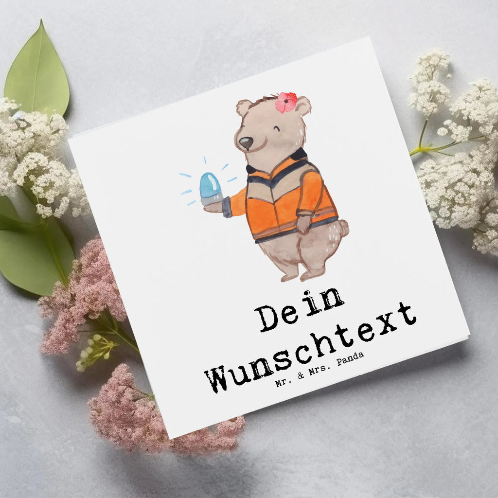 Personalized Deluxe Card female paramedic Heart Personalisierte Einladungskarte, Personalisierte Geburtstagskarte, Personalisiertere Klappkarte, Grußkarte selber drucken, Personalisierte Hochzeitskarte, Grußkarte selbst gestalten, Personalisierte Glückwunschkarte, Personalisierte Karte, Personalisierte Grußkarte, Grußkarte mit Namen, Grußkarte mit persönlichen Nachrichten, Grußkarten personalisiert, Grußkarte als Geldgeschenk, Beruf, Ausbildung, Jubiläum, Abschied, Rente, Kollege, Kollegin, Geschenk, Schenken, Arbeitskollege, Mitarbeiter, Firma, Danke, Dankeschön