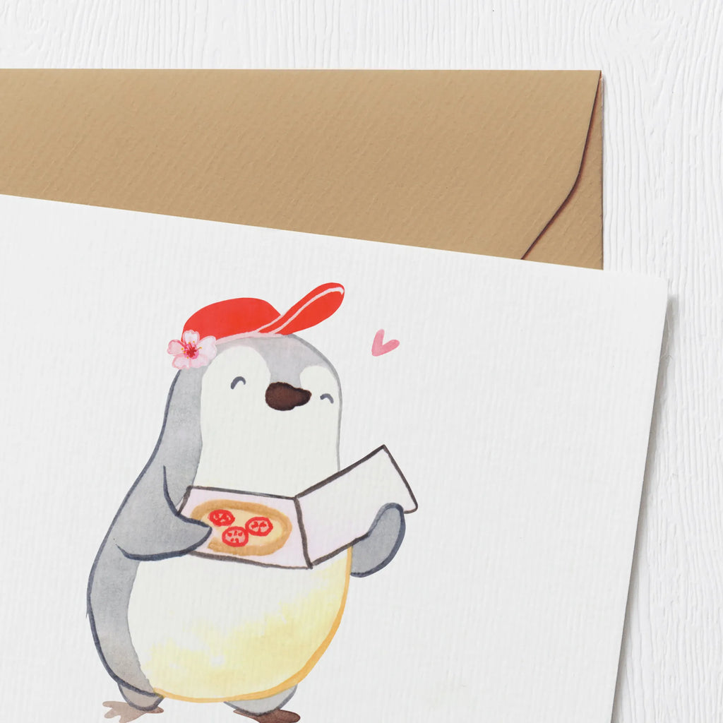 Personalized Deluxe Card Pizza maker Heart Personalisierte Glückwunschkarte, Grußkarte als Geldgeschenk, Grußkarte selbst gestalten, Grußkarten personalisiert, Grußkarte selber drucken, Grußkarte mit persönlichen Nachrichten, Personalisierte Grußkarte, Personalisierte Einladungskarte, Personalisierte Karte, Grußkarte mit Namen, Personalisierte Hochzeitskarte, Personalisiertere Klappkarte, Personalisierte Geburtstagskarte, Beruf, Ausbildung, Jubiläum, Abschied, Rente, Kollege, Kollegin, Geschenk, Schenken, Arbeitskollege, Mitarbeiter, Firma, Danke, Dankeschön, Lieferbringdienst, Pizzabringdienst, Pizzabäckerin, Lieferdienstmitarbeiterin, Pizzabotin