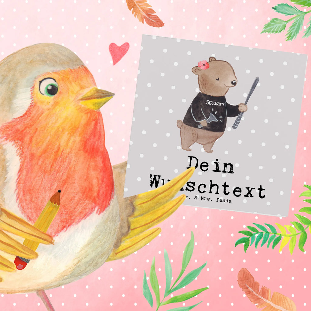 Personalized Deluxe Card Security Officer Heart Grußkarte selber drucken, Personalisierte Glückwunschkarte, Grußkarte als Geldgeschenk, Grußkarte mit Namen, Grußkarten personalisiert, Personalisierte Karte, Personalisiertere Klappkarte, Personalisierte Grußkarte, Grußkarte selbst gestalten, Personalisierte Geburtstagskarte, Grußkarte mit persönlichen Nachrichten, Personalisierte Einladungskarte, Personalisierte Hochzeitskarte, Beruf, Ausbildung, Jubiläum, Abschied, Rente, Kollege, Kollegin, Geschenk, Schenken, Arbeitskollege, Mitarbeiter, Firma, Danke, Dankeschön