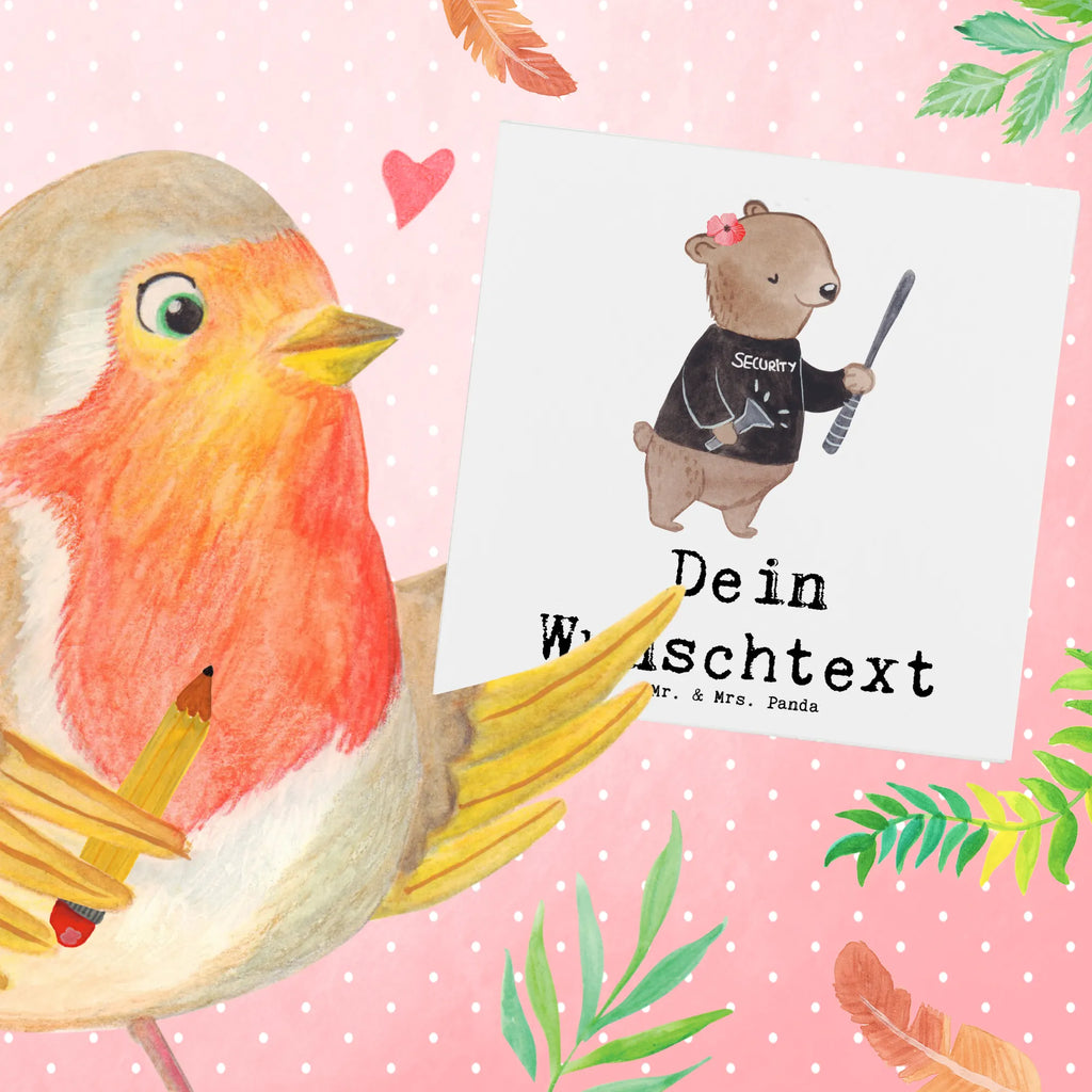 Personalized Deluxe Card Security Officer Heart Grußkarte selber drucken, Personalisierte Glückwunschkarte, Grußkarte als Geldgeschenk, Grußkarte mit Namen, Grußkarten personalisiert, Personalisierte Karte, Personalisiertere Klappkarte, Personalisierte Grußkarte, Grußkarte selbst gestalten, Personalisierte Geburtstagskarte, Grußkarte mit persönlichen Nachrichten, Personalisierte Einladungskarte, Personalisierte Hochzeitskarte, Beruf, Ausbildung, Jubiläum, Abschied, Rente, Kollege, Kollegin, Geschenk, Schenken, Arbeitskollege, Mitarbeiter, Firma, Danke, Dankeschön