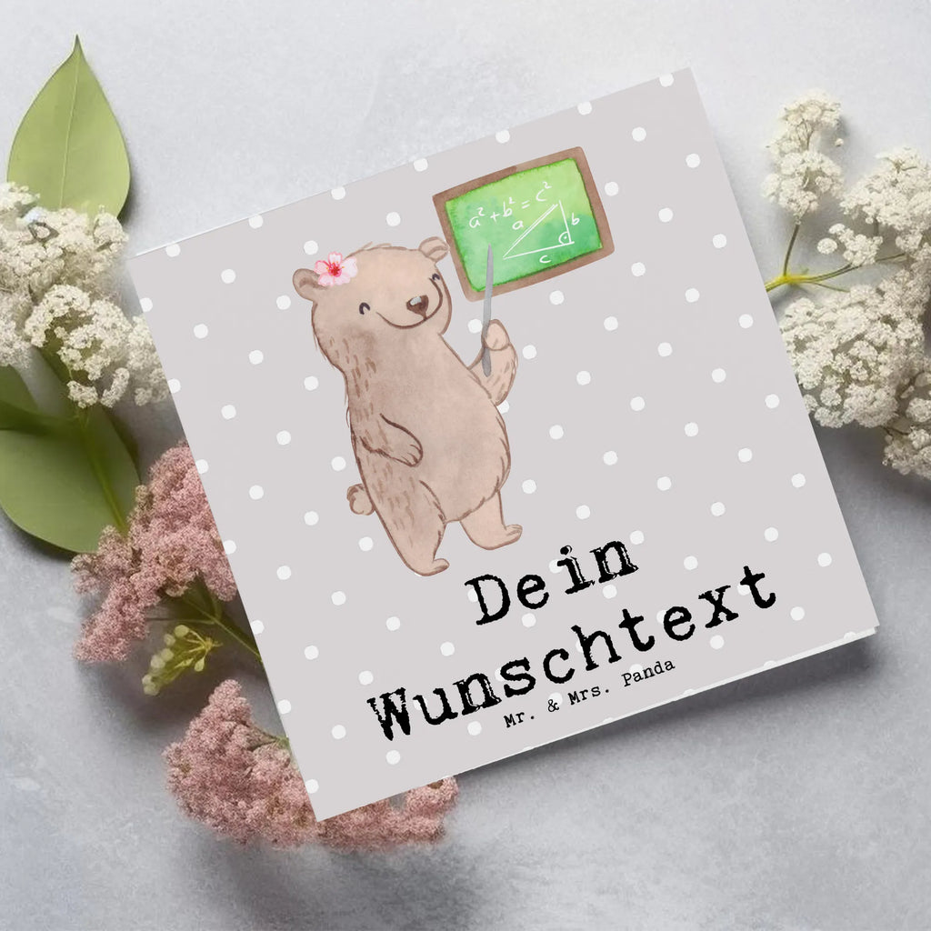 Personalized Deluxe Card female math teacher Heart Personalisiertere Klappkarte, Personalisierte Grußkarte, Grußkarte mit persönlichen Nachrichten, Personalisierte Einladungskarte, Personalisierte Geburtstagskarte, Grußkarte selbst gestalten, Personalisierte Karte, Grußkarten personalisiert, Grußkarte als Geldgeschenk, Personalisierte Glückwunschkarte, Grußkarte selber drucken, Personalisierte Hochzeitskarte, Grußkarte mit Namen, Beruf, Ausbildung, Jubiläum, Abschied, Rente, Kollege, Kollegin, Geschenk, Schenken, Arbeitskollege, Mitarbeiter, Firma, Danke, Dankeschön, Mathematiklehrerin, Matheunterricht, Mathe, Lehramtstudent, Lehrer, Referendariat, Mathelehrerin