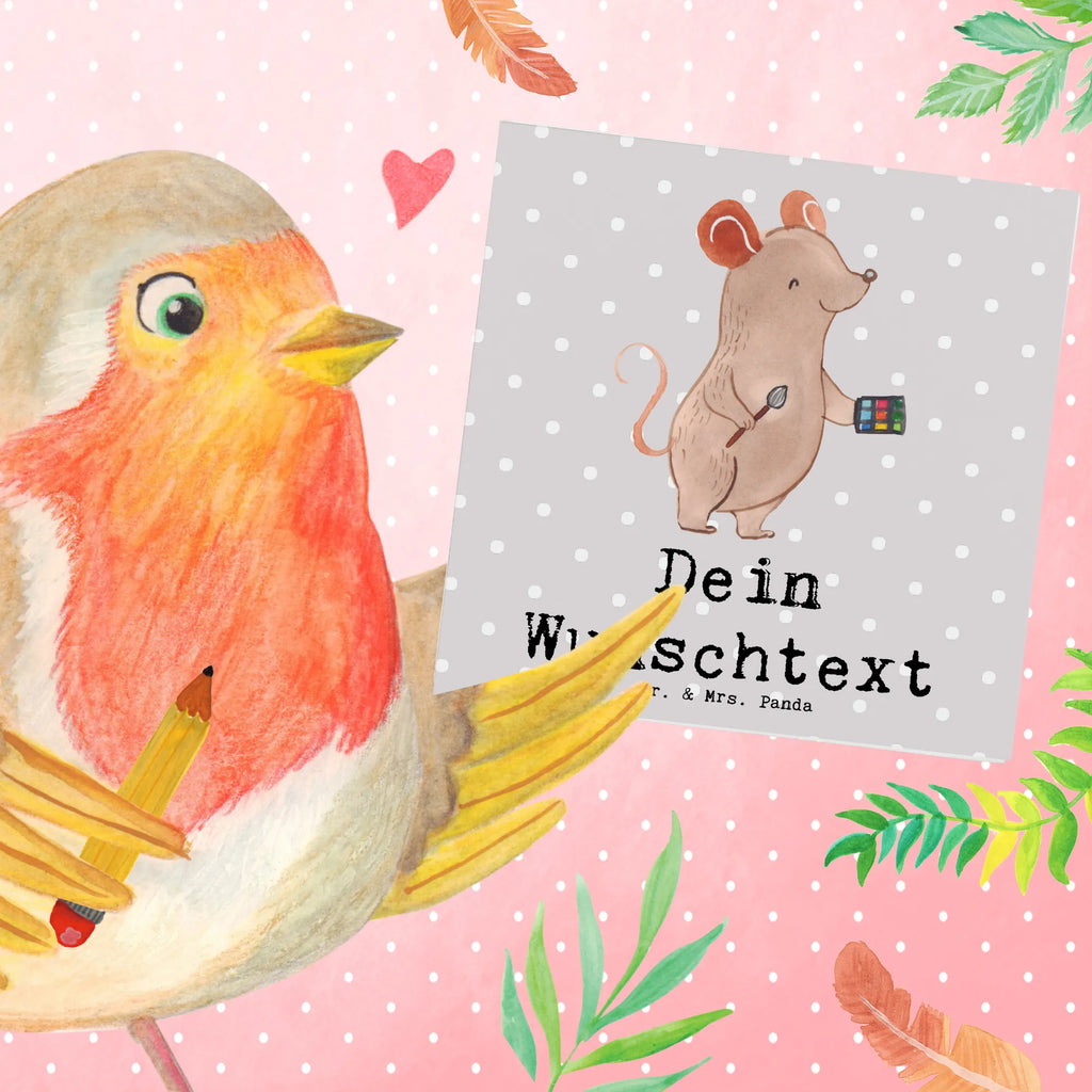 Personalisierte Deluxe Karte Visagist Herz Grußkarte als Geldgeschenk, Grußkarte selber drucken, Personalisierte Hochzeitskarte, Grußkarte selbst gestalten, Personalisierte Grußkarte, Grußkarten personalisiert, Personalisiertere Klappkarte, Personalisierte Einladungskarte, Personalisierte Glückwunschkarte, Personalisierte Geburtstagskarte, Personalisierte Karte, Grußkarte mit persönlichen Nachrichten, Grußkarte mit Namen, Beruf, Ausbildung, Jubiläum, Abschied, Rente, Kollege, Kollegin, Geschenk, Schenken, Arbeitskollege, Mitarbeiter, Firma, Danke, Dankeschön, Eröffnung, Beauty Salon, Kosmetiker, Make Up Artist, Maskenbildner, Visagist, Kosmetikstudio