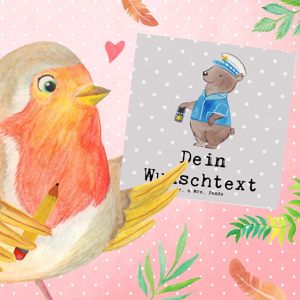 Personalized Deluxe Card Police officer Heart Grußkarte mit Namen, Personalisierte Glückwunschkarte, Grußkarte selber drucken, Personalisierte Einladungskarte, Personalisierte Grußkarte, Personalisierte Karte, Grußkarte selbst gestalten, Grußkarte mit persönlichen Nachrichten, Grußkarten personalisiert, Grußkarte als Geldgeschenk, Personalisierte Hochzeitskarte, Personalisiertere Klappkarte, Personalisierte Geburtstagskarte, Beruf, Ausbildung, Jubiläum, Abschied, Rente, Kollege, Kollegin, Geschenk, Schenken, Arbeitskollege, Mitarbeiter, Firma, Danke, Dankeschön, Polizei, Polizeivollzugsbeamter, Polizist