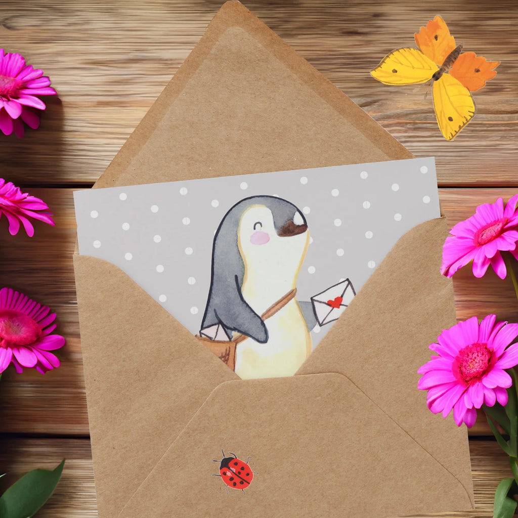 Personalisierte Deluxe Karte Postbote Herz Personalisierte Hochzeitskarte, Personalisierte Grußkarte, Personalisierte Geburtstagskarte, Grußkarte selber drucken, Grußkarte mit Namen, Personalisierte Einladungskarte, Grußkarte als Geldgeschenk, Grußkarten personalisiert, Personalisierte Karte, Personalisierte Glückwunschkarte, Grußkarte selbst gestalten, Grußkarte mit persönlichen Nachrichten, Personalisiertere Klappkarte, Beruf, Ausbildung, Jubiläum, Abschied, Rente, Kollege, Kollegin, Geschenk, Schenken, Arbeitskollege, Mitarbeiter, Firma, Danke, Dankeschön, Postler, Briefzusteller, Briefträger, Postbote