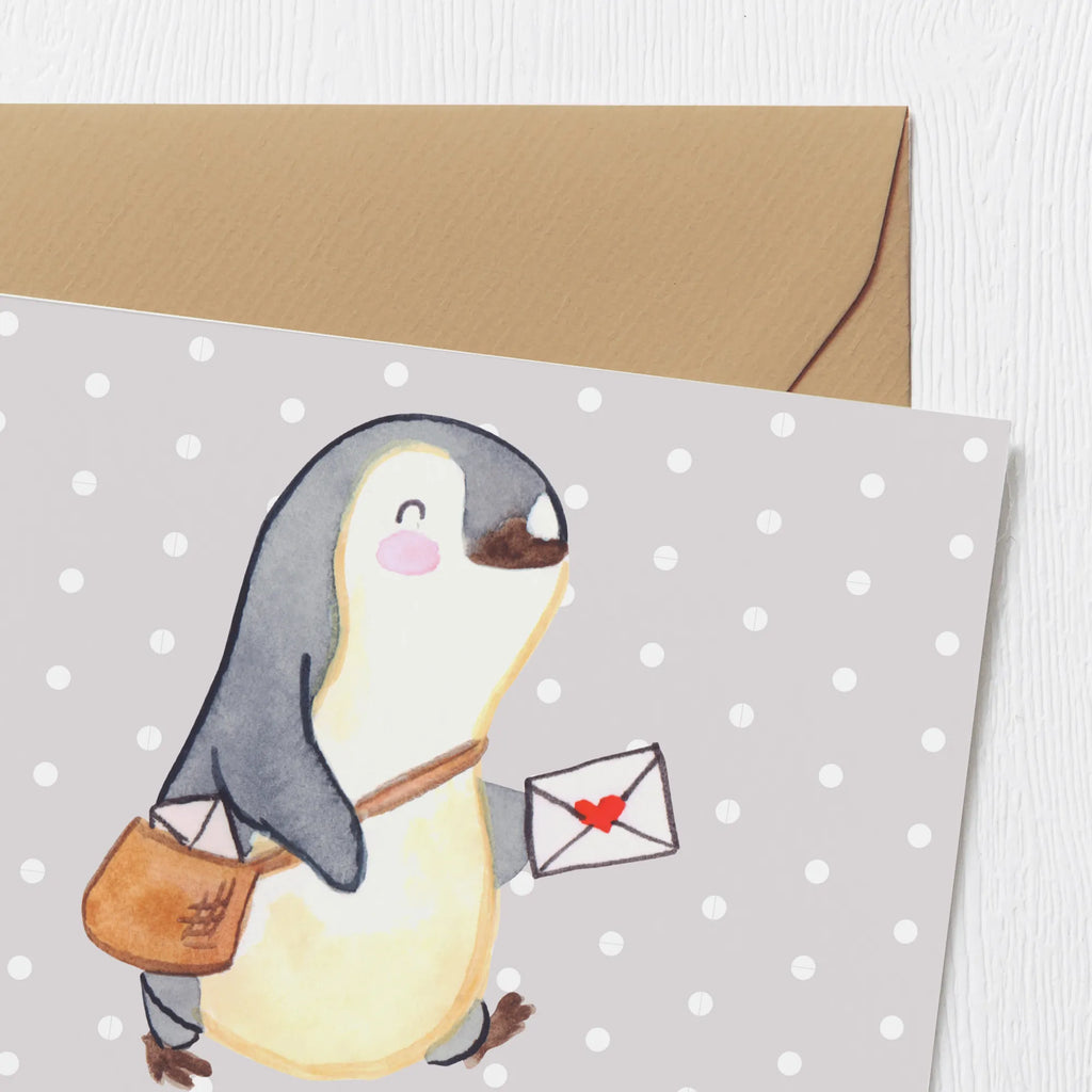 Personalisierte Deluxe Karte Postbote Herz Personalisierte Hochzeitskarte, Personalisierte Grußkarte, Personalisierte Geburtstagskarte, Grußkarte selber drucken, Grußkarte mit Namen, Personalisierte Einladungskarte, Grußkarte als Geldgeschenk, Grußkarten personalisiert, Personalisierte Karte, Personalisierte Glückwunschkarte, Grußkarte selbst gestalten, Grußkarte mit persönlichen Nachrichten, Personalisiertere Klappkarte, Beruf, Ausbildung, Jubiläum, Abschied, Rente, Kollege, Kollegin, Geschenk, Schenken, Arbeitskollege, Mitarbeiter, Firma, Danke, Dankeschön, Postler, Briefzusteller, Briefträger, Postbote