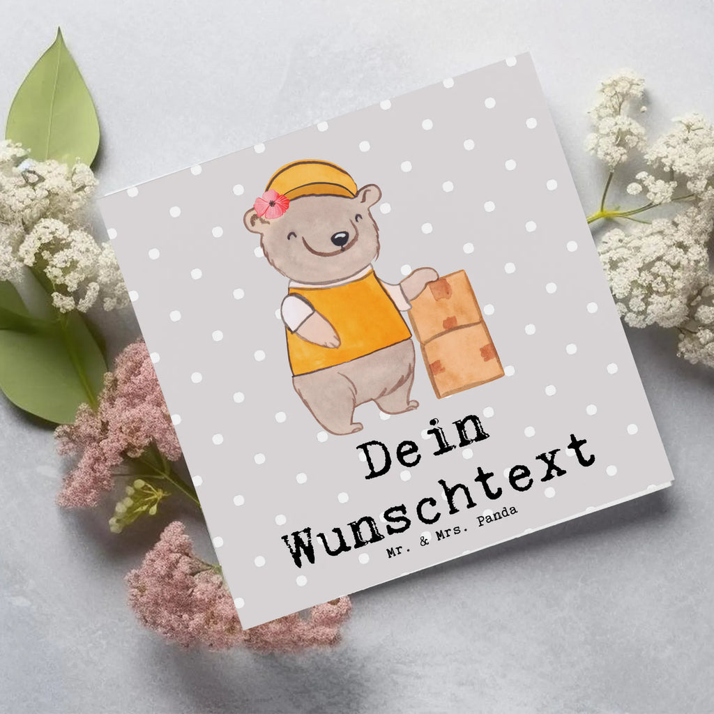 Personalized Deluxe Card Warehouse specialist heart Grußkarte mit persönlichen Nachrichten, Grußkarte selber drucken, Grußkarte selbst gestalten, Personalisierte Karte, Personalisiertere Klappkarte, Personalisierte Glückwunschkarte, Personalisierte Geburtstagskarte, Grußkarte als Geldgeschenk, Personalisierte Einladungskarte, Personalisierte Hochzeitskarte, Personalisierte Grußkarte, Grußkarte mit Namen, Grußkarten personalisiert, Beruf, Ausbildung, Jubiläum, Abschied, Rente, Kollege, Kollegin, Geschenk, Schenken, Arbeitskollege, Mitarbeiter, Firma, Danke, Dankeschön, Lagerverwalterin, Fachlageristin, Lagerarbeiterin, Lageristin
