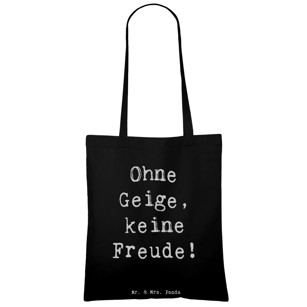 Tragetasche Spruch Geige Freude Einkaufstasche, Stofftasche, Umhängetasche, Badetasche, Strandtasche, Jutebeutel, Tragetasche, Jutetasche, Tasche, Shopper, Stoffbeutel, Laptoptasche, Einkaufstüte, Beuteltasche, Schultertasche, Beutel, Instrumente, Geschenke Musiker, Musikliebhaber
