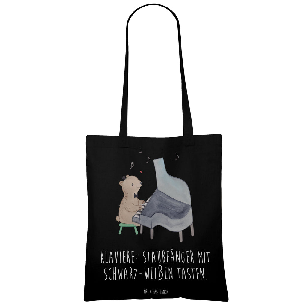 Tote bag Klaviere: Staubfänger mit schwarz-weißen Tasten. Beutel, Umhängetasche, Beuteltasche, Tragetasche, Schultertasche, Jutebeutel, Jutetasche, Strandtasche, Shopper, Laptoptasche, Tasche, Einkaufstüte, Stoffbeutel, Stofftasche, Einkaufstasche, Badetasche, Instrumente, Geschenke Musiker, Musikliebhaber