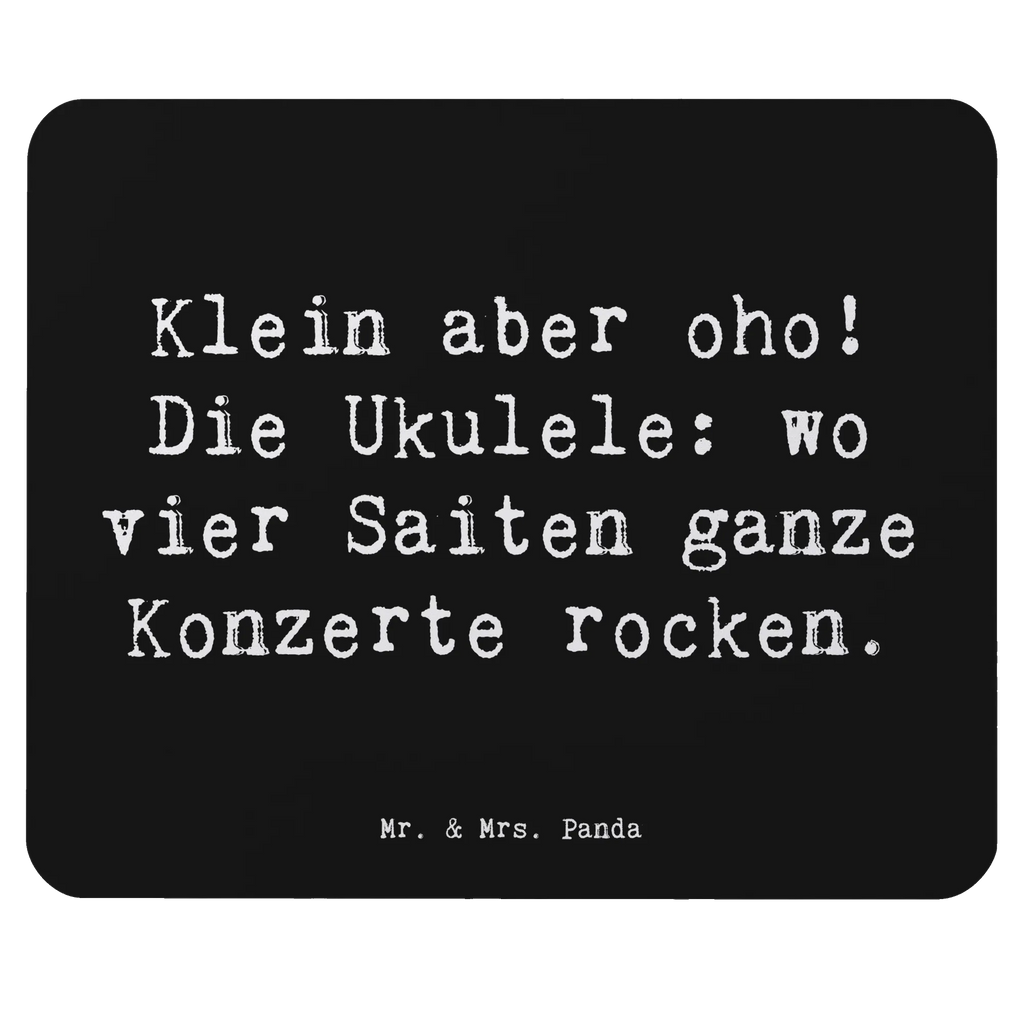 Mouse mat Saying Klein aber oho! Die Ukulele: wo vier Saiten ganze Konzerte rocken. Computer zubehör, Mousepad, Mauspad Büro, Mausunterlage, Mauspad, Büroausstattung, Arbeitszimmer, Designer Mauspad, PC Zubehör, Einzigartiges Mauspad, Instrumente, Geschenke Musiker, Musikliebhaber