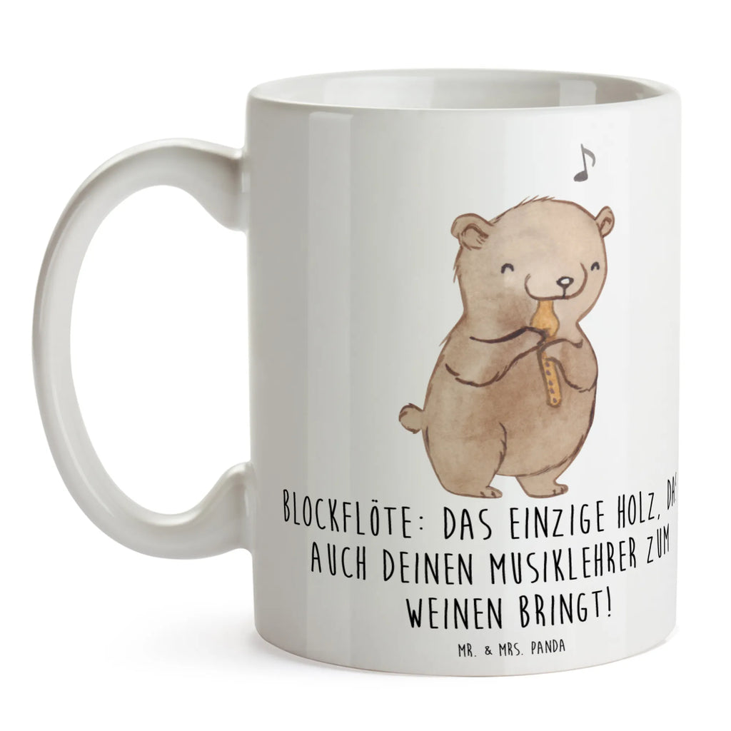 Tasse Blockflöte Humor Tasse, Bürotasse, Tasse mit Motiven, Geschenktasse, Porzellantasse, Keramiktasse, Kaffeetasse, Teetasse, Tasse mit Zitaten, Instrumente, Geschenke Musiker, Musikliebhaber
