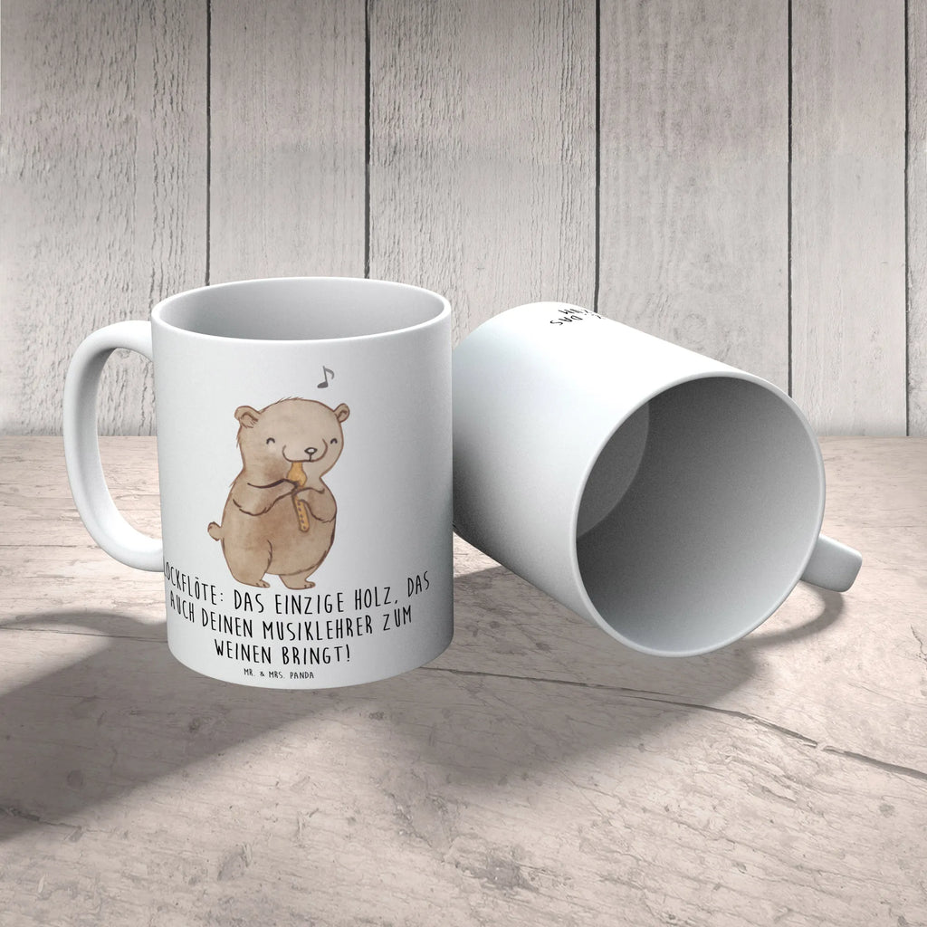 Tasse Blockflöte Humor Tasse, Bürotasse, Tasse mit Motiven, Geschenktasse, Porzellantasse, Keramiktasse, Kaffeetasse, Teetasse, Tasse mit Zitaten, Instrumente, Geschenke Musiker, Musikliebhaber