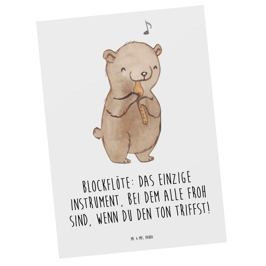 Postcard Blockflöte: Das einzige Instrument, bei dem alle froh sind, wenn du den Ton triffst! Karte, Einladung, Einladungskarte, Geschenkkarte, Einladung Geburtstag, Postkarte, Dankeskarte, Einladungskarten Geburtstag, Ansichtskarte, Grußkarte, Ansichtskarten, Geburtstagskarte, Instrumente, Geschenke Musiker, Musikliebhaber