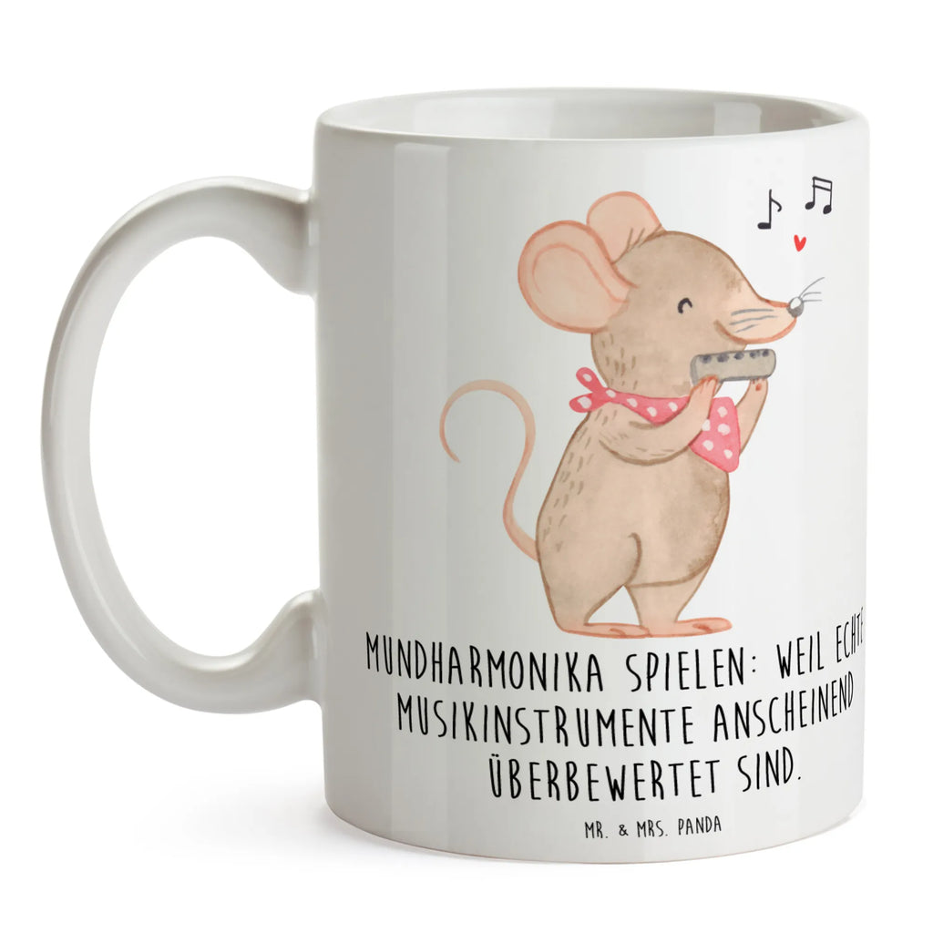 Tasse Mundharmonika spielen: Weil echte Musikinstrumente anscheinend überbewertet sind. Tasse, Geschenktasse, Tasse mit Motiven, Keramiktasse, Porzellantasse, Bürotasse, Tasse mit Zitaten, Kaffeetasse, Teetasse, Instrumente, Geschenke Musiker, Musikliebhaber