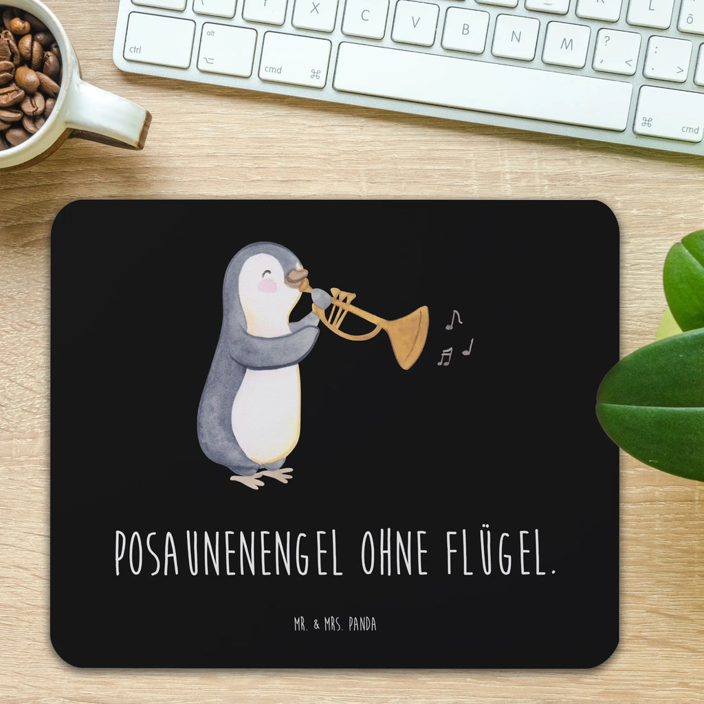 Mouse mat Posaunenengel ohne Flügel. Mousepad, Mausunterlage, Mauspad, Arbeitszimmer, Büroausstattung, Designer Mauspad, Computer zubehör, PC Zubehör, Mauspad Büro, Einzigartiges Mauspad, Instrumente, Geschenke Musiker, Musikliebhaber