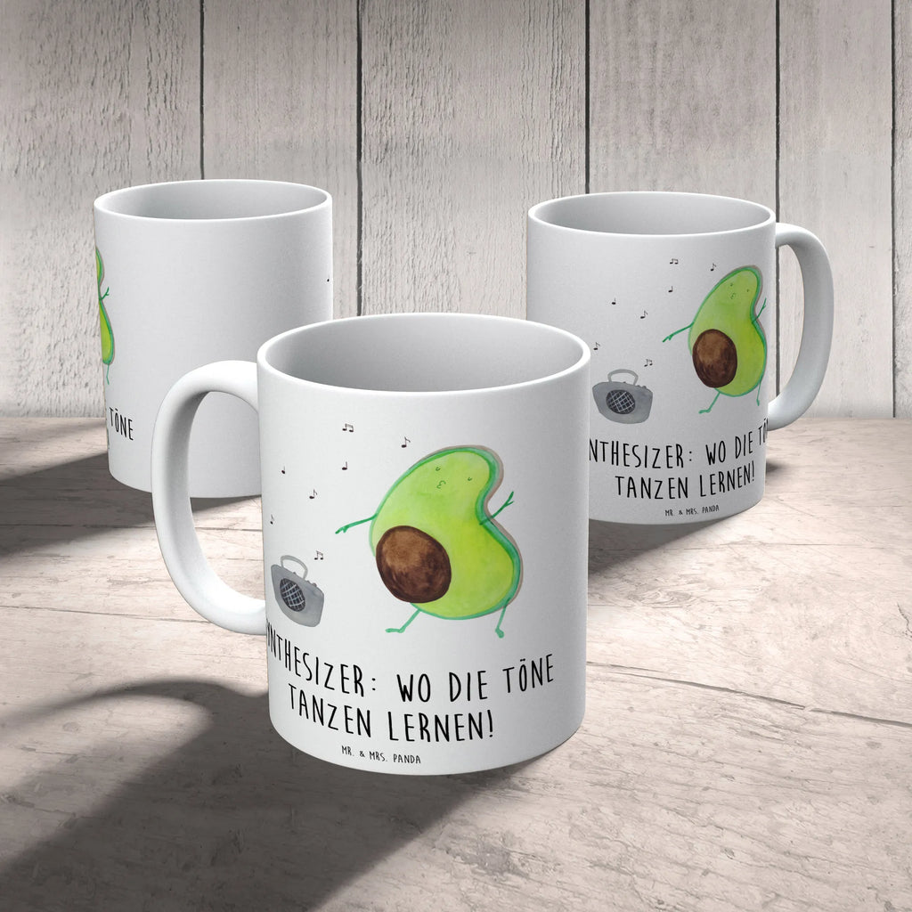 Mug Synthesizer: Wo die Töne tanzen lernen! Kaffeetasse, Tasse, Tasse mit Zitaten, Keramiktasse, Tasse mit Motiven, Bürotasse, Teetasse, Geschenktasse, Porzellantasse, Instrumente, Geschenke Musiker, Musikliebhaber