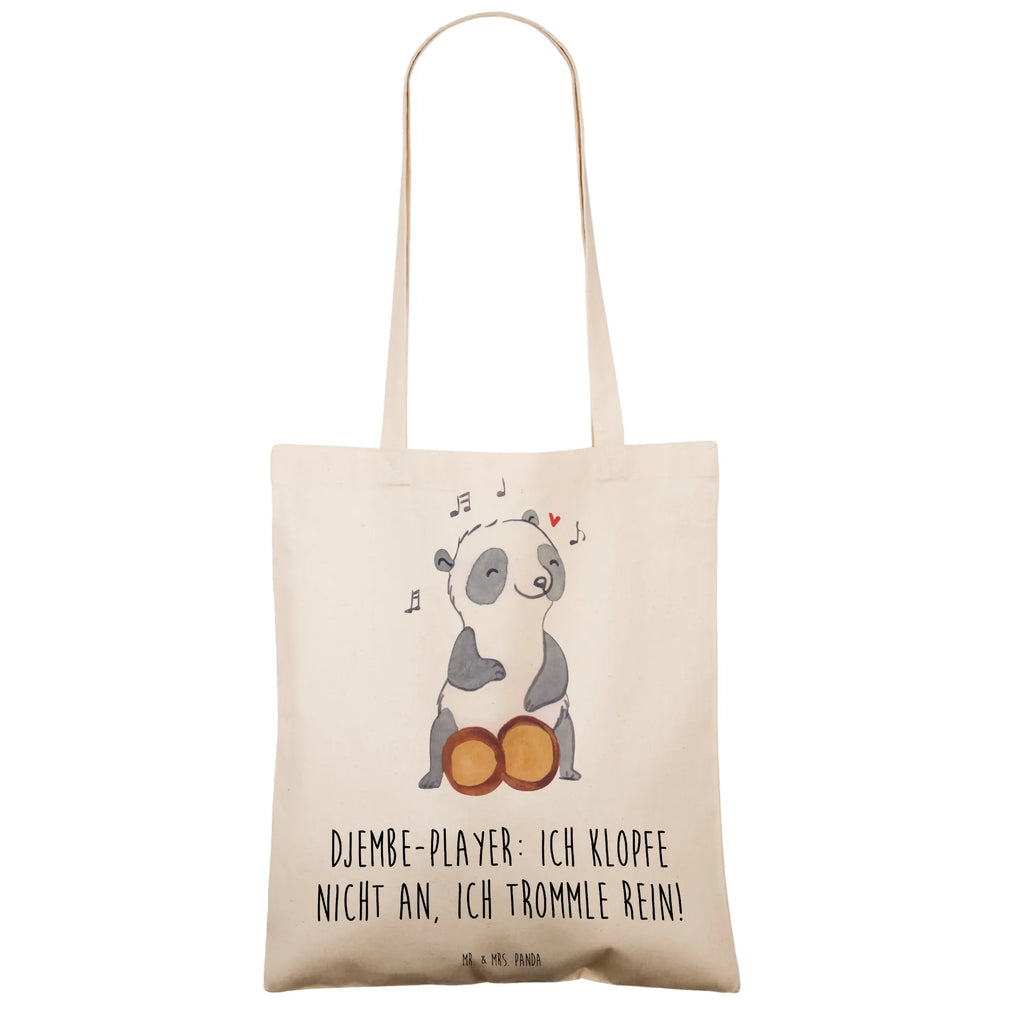 Tote bag Djembe-Player: Ich klopfe nicht an, ich trommle rein! Stofftasche, Tragetasche, Badetasche, Tasche, Einkaufstasche, Schultertasche, Shopper, Einkaufstüte, Jutebeutel, Stoffbeutel, Strandtasche, Umhängetasche, Beuteltasche, Laptoptasche, Jutetasche, Beutel, Instrumente, Geschenke Musiker, Musikliebhaber