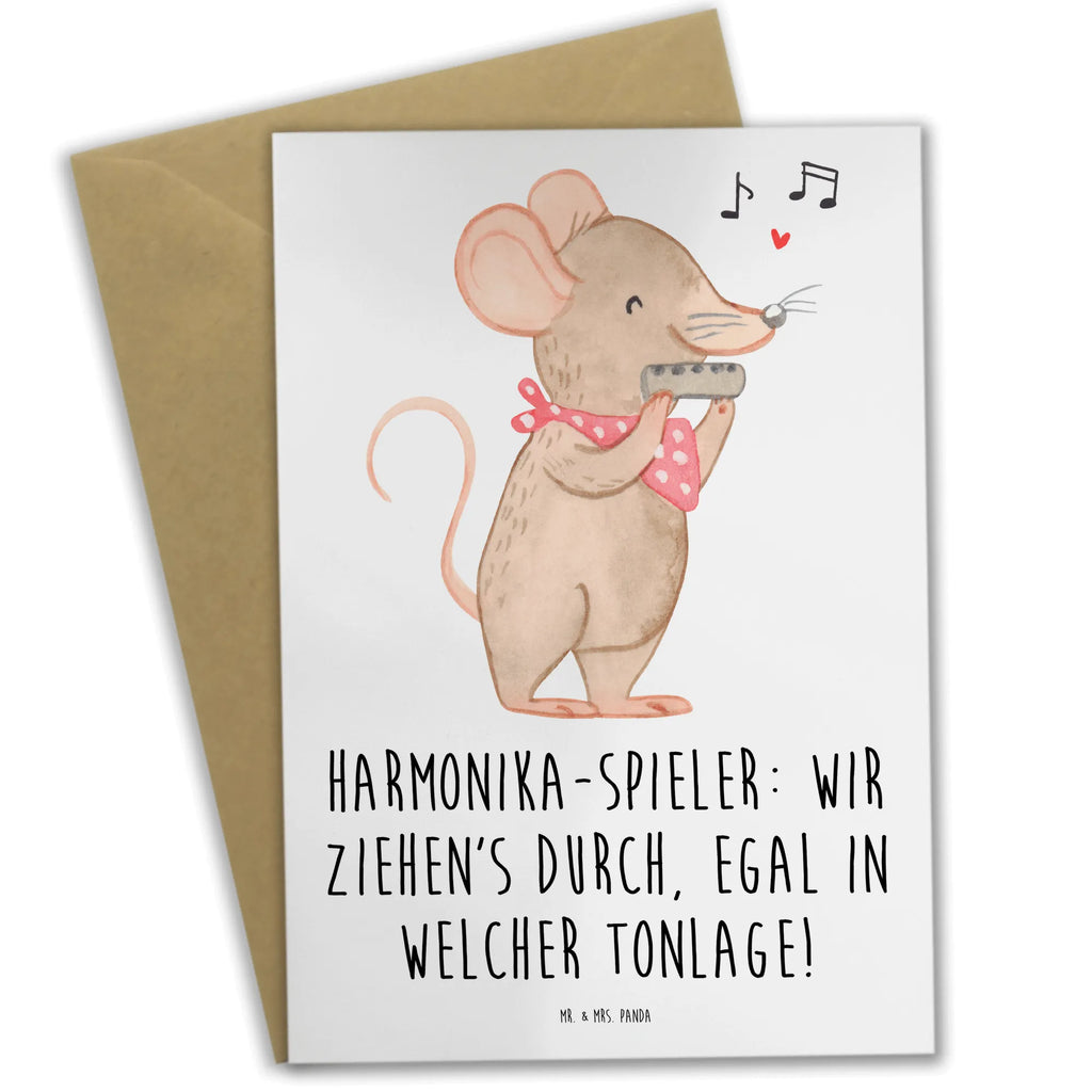 Grußkarte Harmonika Spieler Hochzeitskarte, Karte, Grußkarte, Klappkarte, Glückwunschkarte, Geburtstagskarte, Ansichtskarten, Einladungskarte, Instrumente, Geschenke Musiker, Musikliebhaber