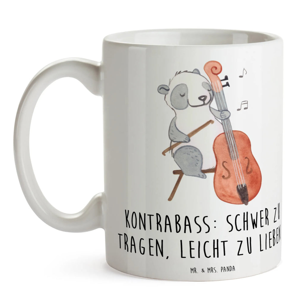 Tasse Kontrabass Liebe Geschenktasse, Porzellantasse, Bürotasse, Keramiktasse, Tasse, Kaffeetasse, Tasse mit Zitaten, Tasse mit Motiven, Teetasse, Instrumente, Geschenke Musiker, Musikliebhaber