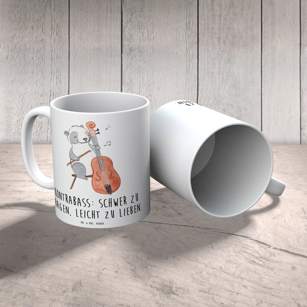 Tasse Kontrabass Liebe Geschenktasse, Porzellantasse, Bürotasse, Keramiktasse, Tasse, Kaffeetasse, Tasse mit Zitaten, Tasse mit Motiven, Teetasse, Instrumente, Geschenke Musiker, Musikliebhaber
