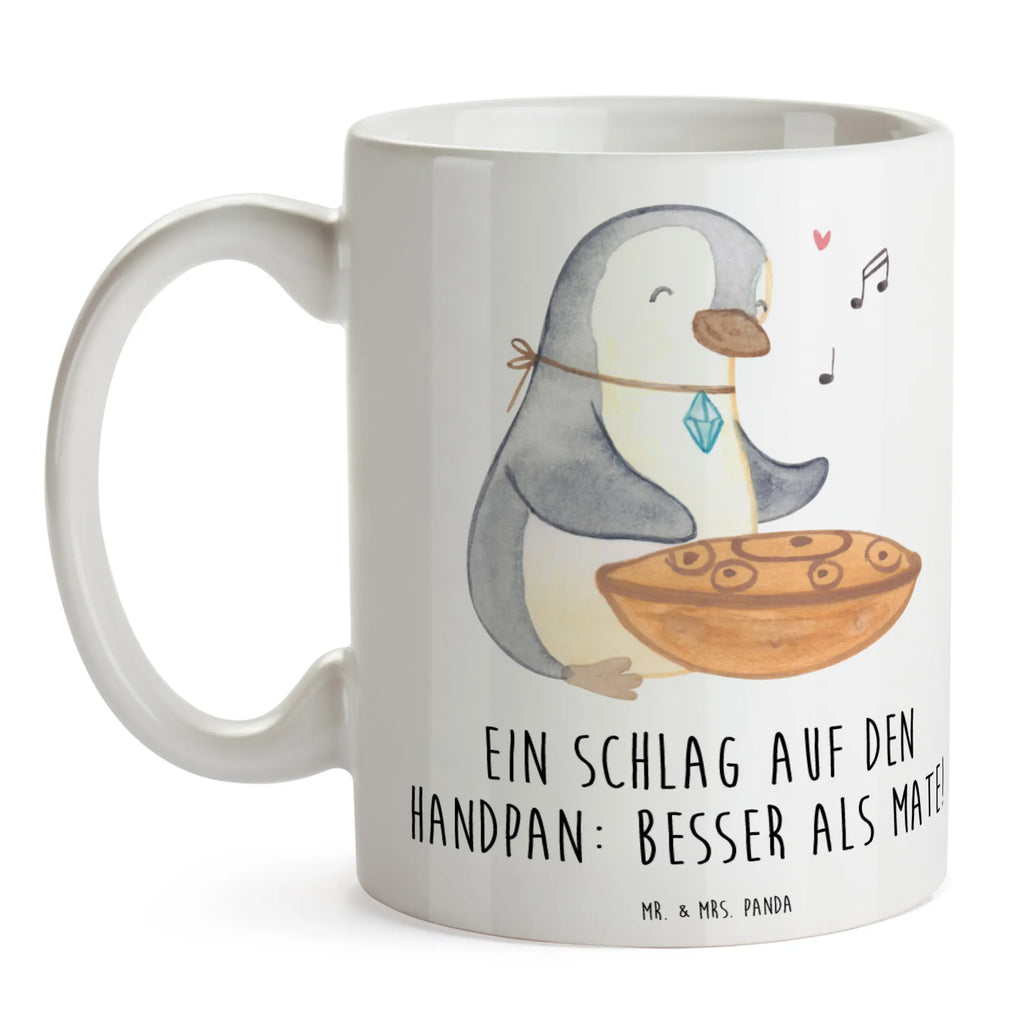 Mug Ein Schlag auf den Handpan: besser als Mate! Tasse mit Motiven, Porzellantasse, Bürotasse, Tasse mit Zitaten, Tasse, Keramiktasse, Teetasse, Kaffeetasse, Geschenktasse, Instrumente, Geschenke Musiker, Musikliebhaber
