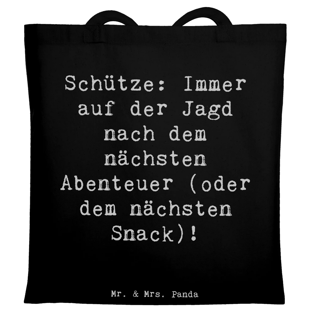 Tragetasche Spruch Abenteuer Schütze Beuteltasche, Beutel, Einkaufstasche, Jutebeutel, Stoffbeutel, Tasche, Shopper, Umhängetasche, Strandtasche, Schultertasche, Stofftasche, Tragetasche, Badetasche, Jutetasche, Einkaufstüte, Laptoptasche, Tierkreiszeichen, Sternzeichen, Horoskop, Astrologie, Aszendent