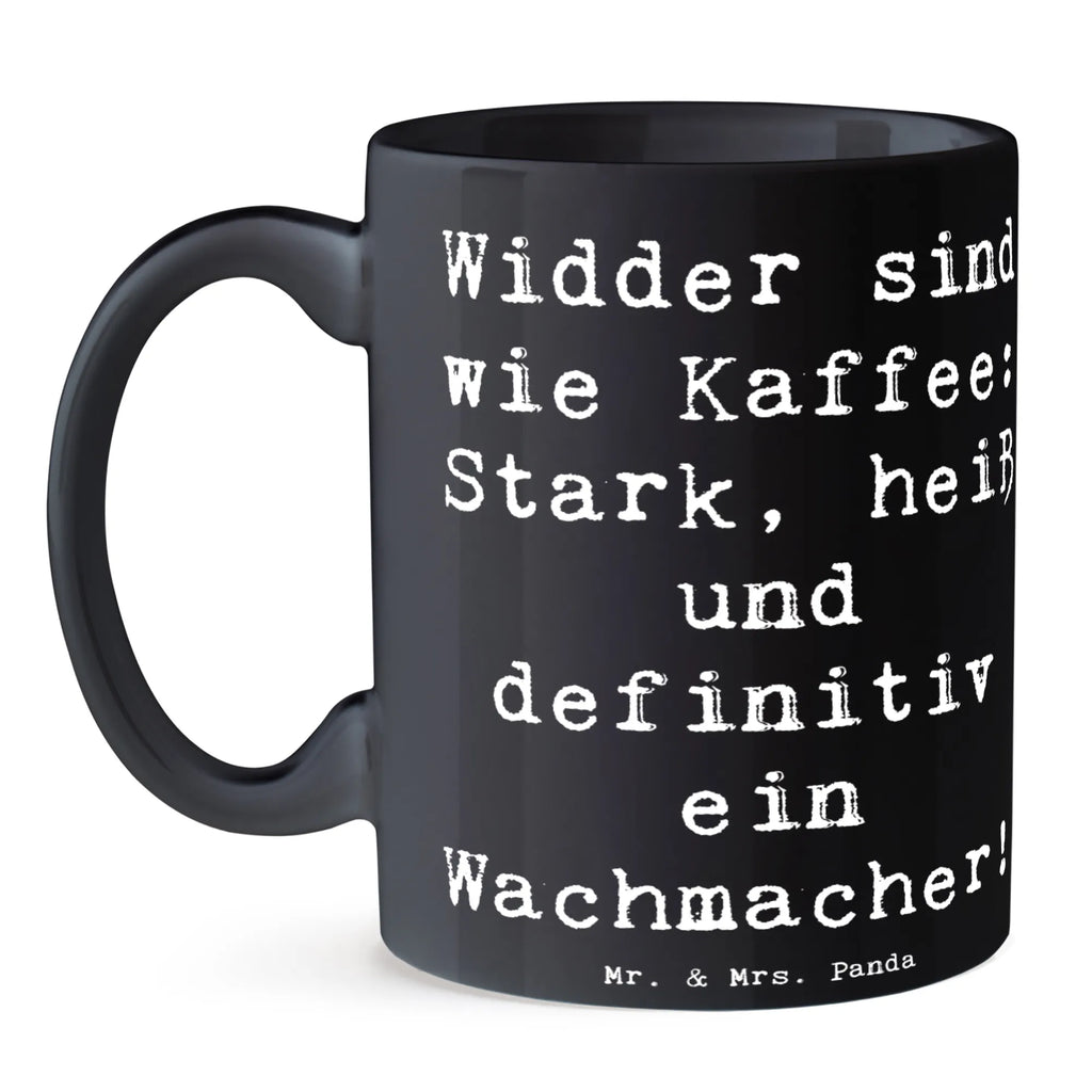 Mug Saying Widder sind wie Kaffee: Stark, heiß und definitiv ein Wachmacher! Kaffeetasse, Geschenktasse, Tasse mit Zitaten, Porzellantasse, Tasse, Teetasse, Tasse mit Motiven, Keramiktasse, Bürotasse, Tierkreiszeichen, Sternzeichen, Horoskop, Astrologie, Aszendent