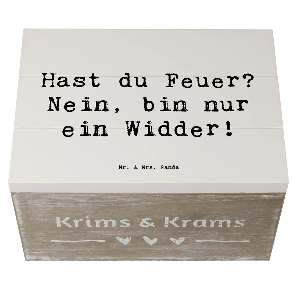 Wooden chest Saying Hast du Feuer? Nein, bin nur ein Widder! Geschenkbox, Schatulle, Kiste, Erinnerungskiste, Aufbewahrungsbox, Dekokiste, Geschenkdose, XXL, Truhe, Erinnerungsbox, Holzkiste, Schatzkiste, Tierkreiszeichen, Sternzeichen, Horoskop, Astrologie, Aszendent