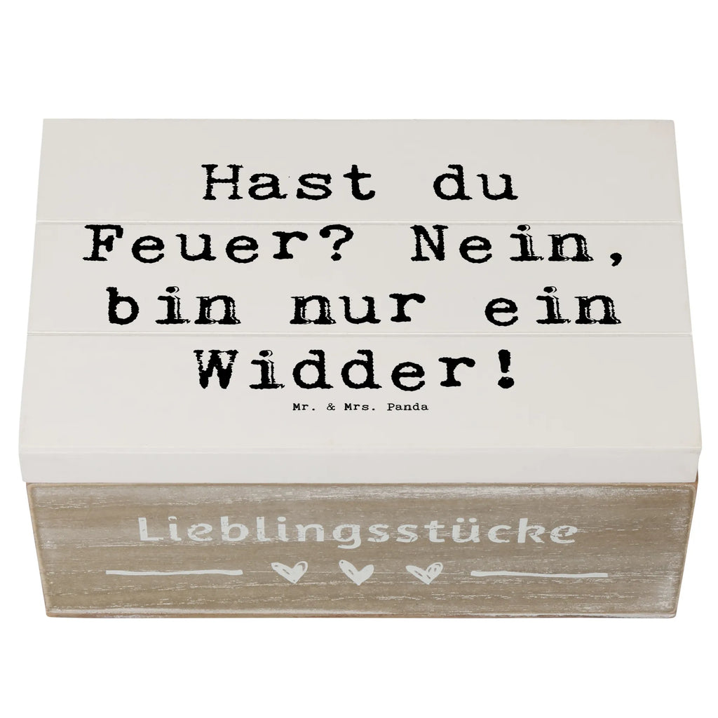 Wooden chest Saying Hast du Feuer? Nein, bin nur ein Widder! Geschenkbox, Schatulle, Kiste, Erinnerungskiste, Aufbewahrungsbox, Dekokiste, Geschenkdose, XXL, Truhe, Erinnerungsbox, Holzkiste, Schatzkiste, Tierkreiszeichen, Sternzeichen, Horoskop, Astrologie, Aszendent