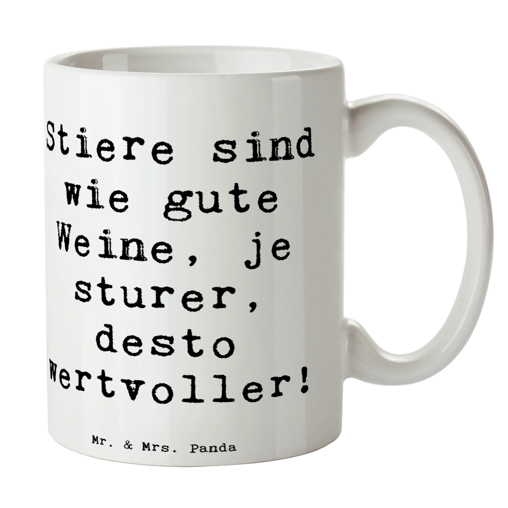 Mug Saying Stiere sind wie gute Weine, je sturer, desto wertvoller! Tasse mit Zitaten, Porzellantasse, Teetasse, Bürotasse, Geschenktasse, Kaffeetasse, Tasse, Keramiktasse, Tasse mit Motiven, Tierkreiszeichen, Sternzeichen, Horoskop, Astrologie, Aszendent