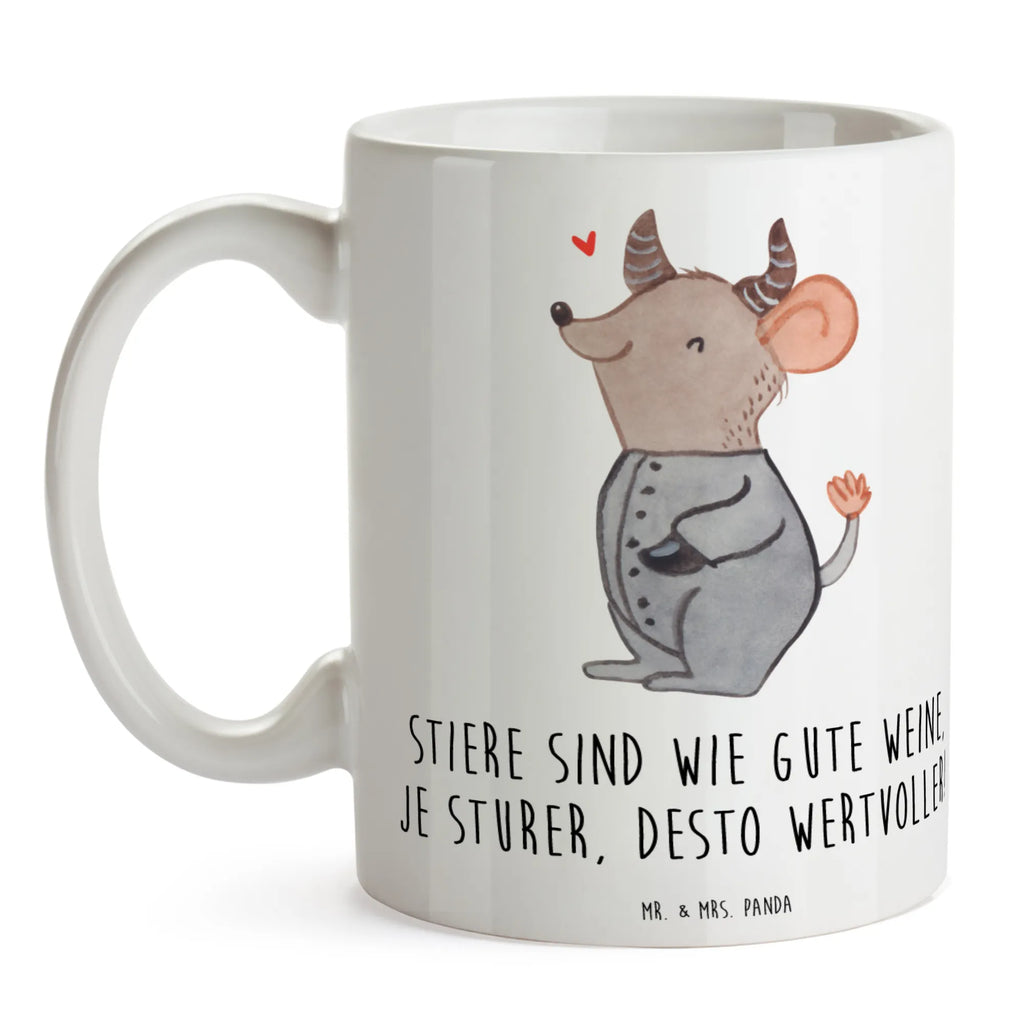 Mug Stiere sind wie gute Weine, je sturer, desto wertvoller! Tasse, Teetasse, Tasse mit Motiven, Keramiktasse, Tasse mit Zitaten, Kaffeetasse, Porzellantasse, Bürotasse, Geschenktasse, Tierkreiszeichen, Sternzeichen, Horoskop, Astrologie, Aszendent