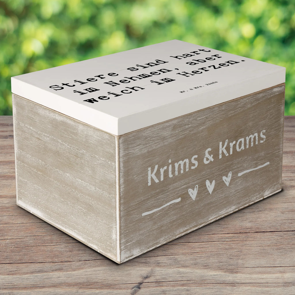 Holzkiste Spruch Starker Stier Dekokiste, XXL, Erinnerungskiste, Aufbewahrungsbox, Geschenkdose, Schatulle, Geschenkbox, Kiste, Truhe, Erinnerungsbox, Schatzkiste, Holzkiste, Tierkreiszeichen, Sternzeichen, Horoskop, Astrologie, Aszendent