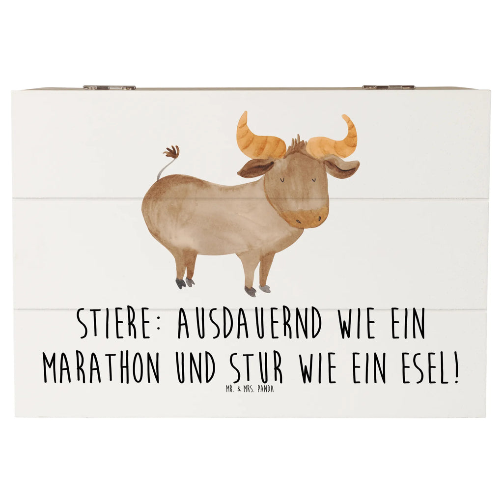 Holzkiste Starker Stier Truhe, Schatulle, XXL, Erinnerungskiste, Dekokiste, Kiste, Aufbewahrungsbox, Geschenkbox, Holzkiste, Geschenkdose, Erinnerungsbox, Schatzkiste, Tierkreiszeichen, Sternzeichen, Horoskop, Astrologie, Aszendent