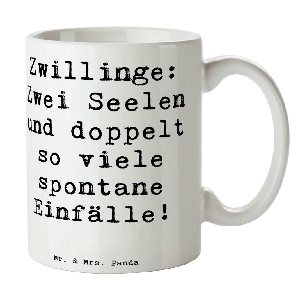 Tasse Spruch Zwillinge Abenteuer Tasse, Porzellantasse, Geschenktasse, Kaffeetasse, Teetasse, Tasse mit Motiven, Bürotasse, Tasse mit Zitaten, Keramiktasse, Tierkreiszeichen, Sternzeichen, Horoskop, Astrologie, Aszendent